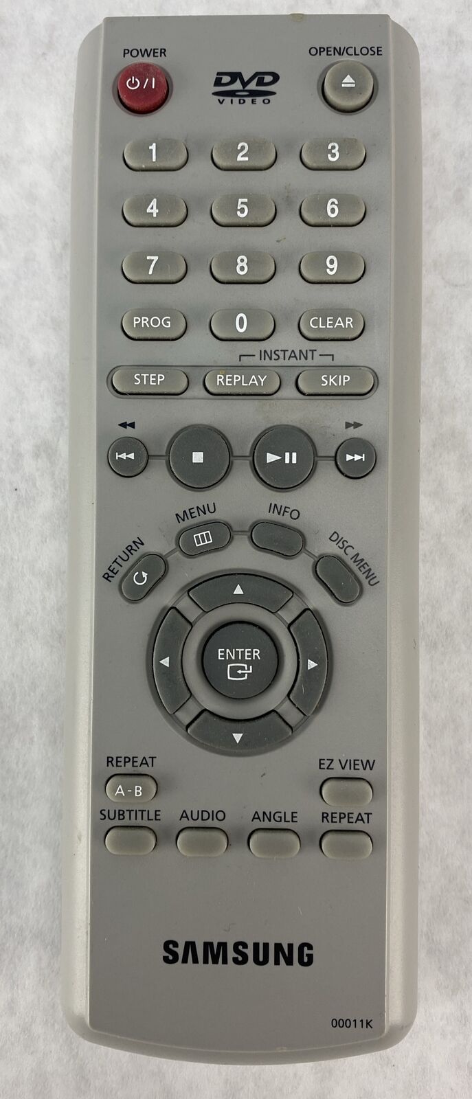 Samsung Remote Control 00011K DVD-P241 DVD-P140 DVD-HD755 DVD-P144