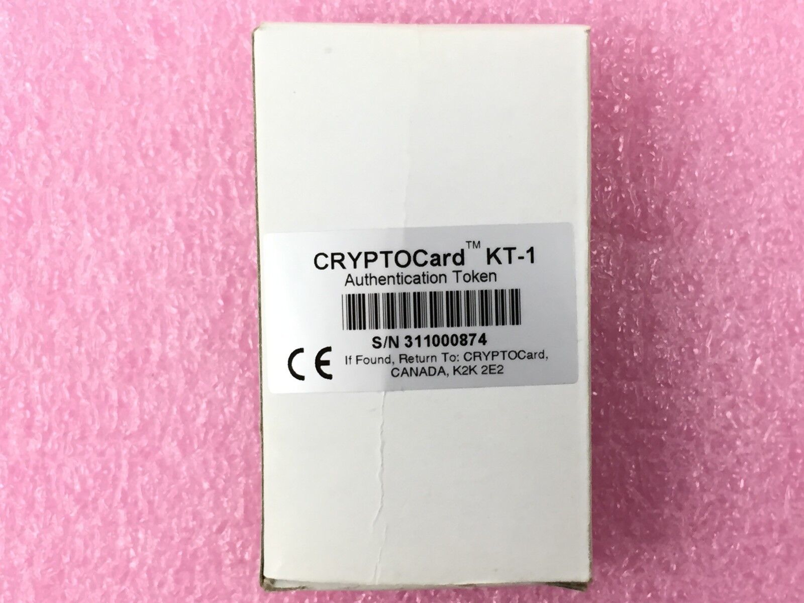 CryptoCard KT-1 Authentication Token