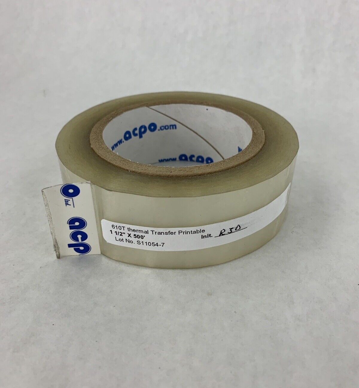 New ACPO 610T Thermal Transfer Printable Tape S11054-7