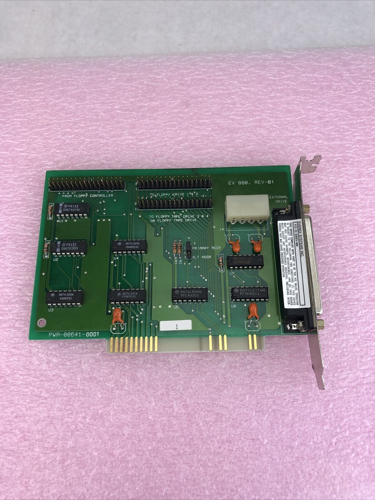 EVEREX PWA-00641-0001 Floppy & Tape Controller
