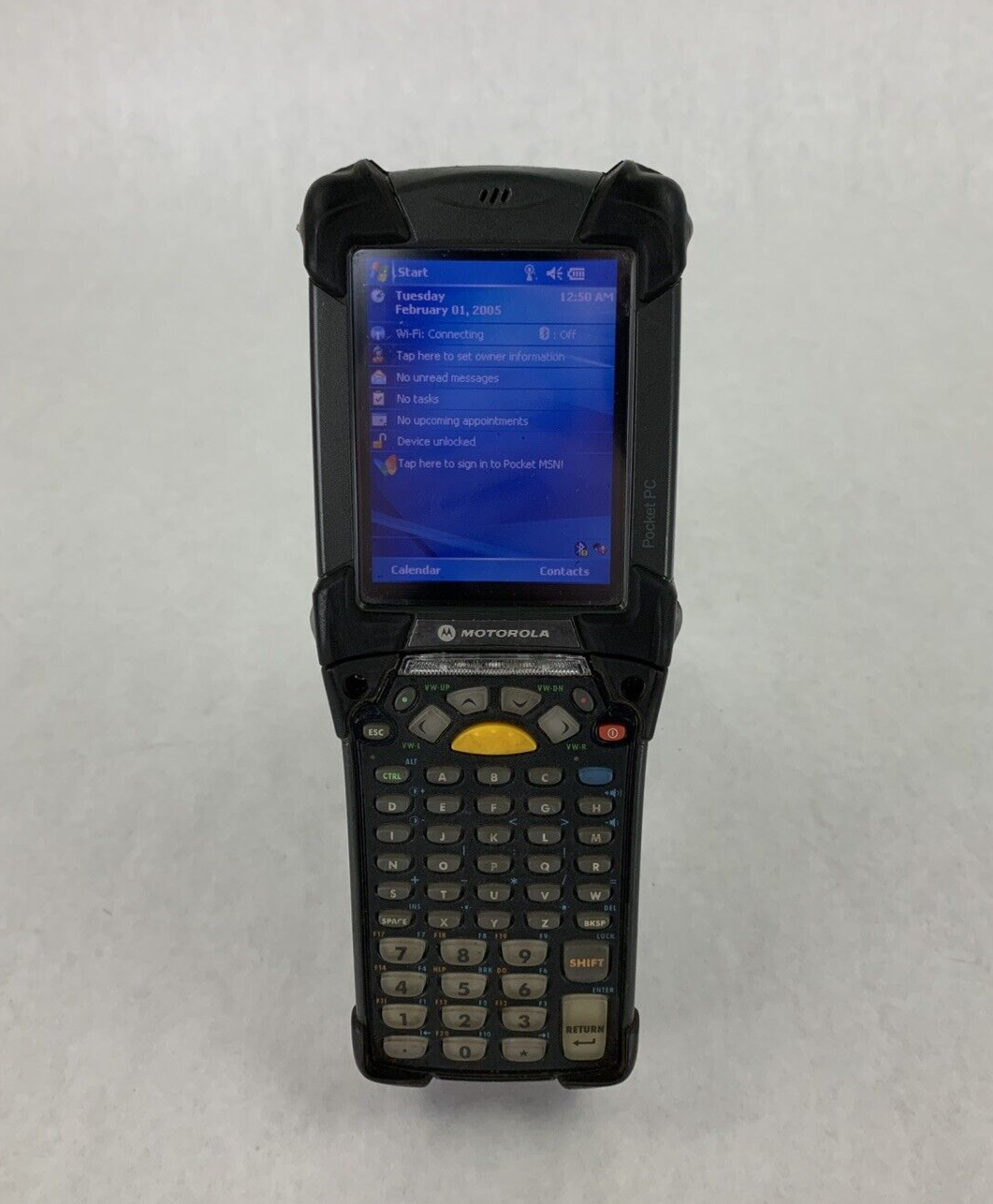 Symbol Motorola MC9090-GF0HJGFA6WR MC9090 Wireless Laser Barcode Scanner Tested