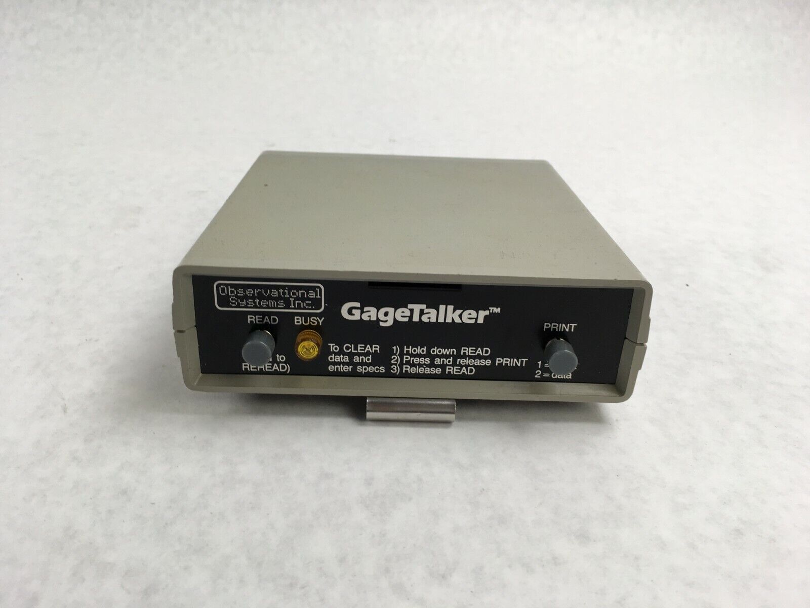 Observational Systems Inc. GageTalker FM186 Powers ON