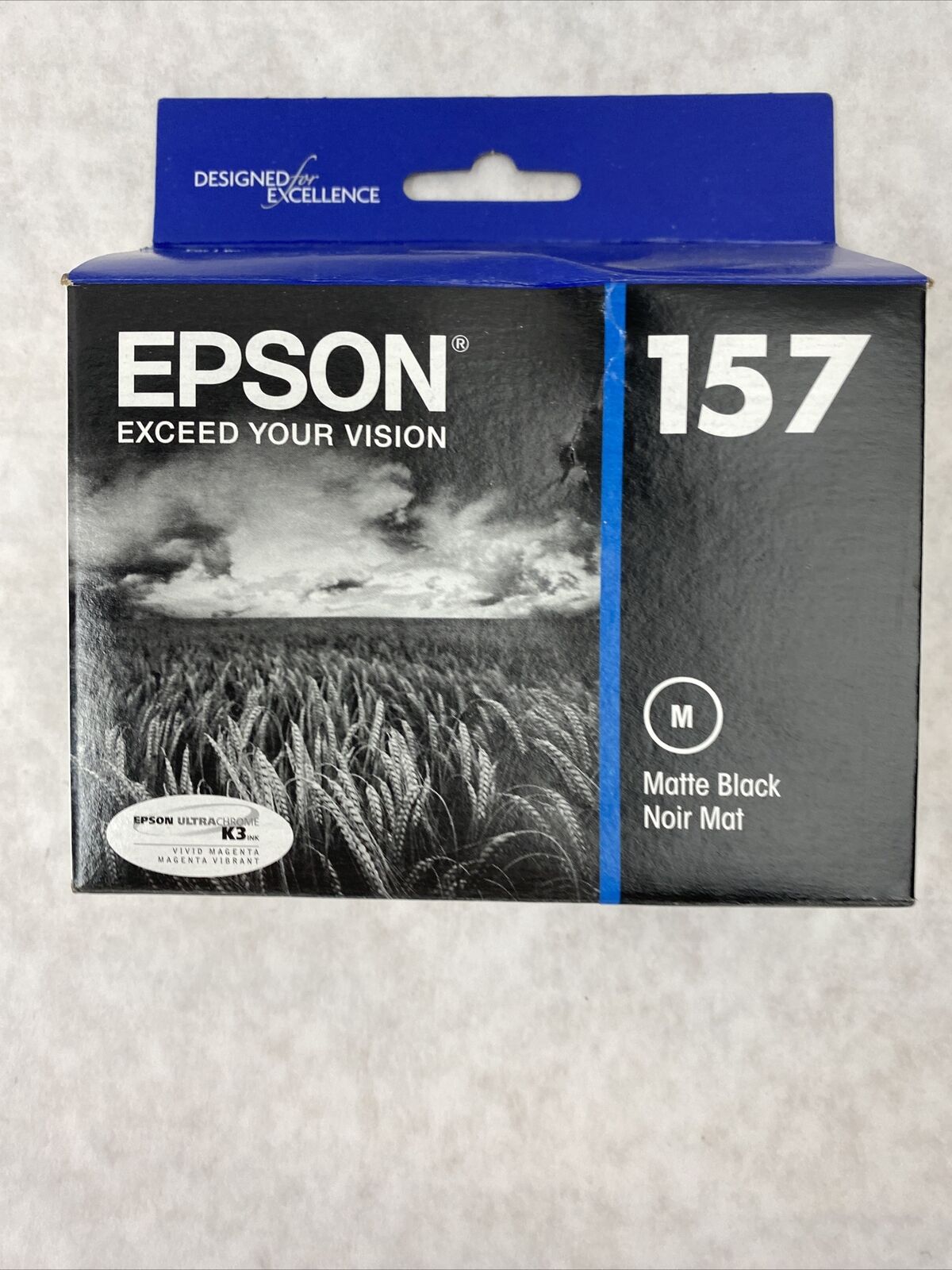 Epson T1578 Matte Black MK 157 Photo R3000 Ink Genuine C13T157820 2018