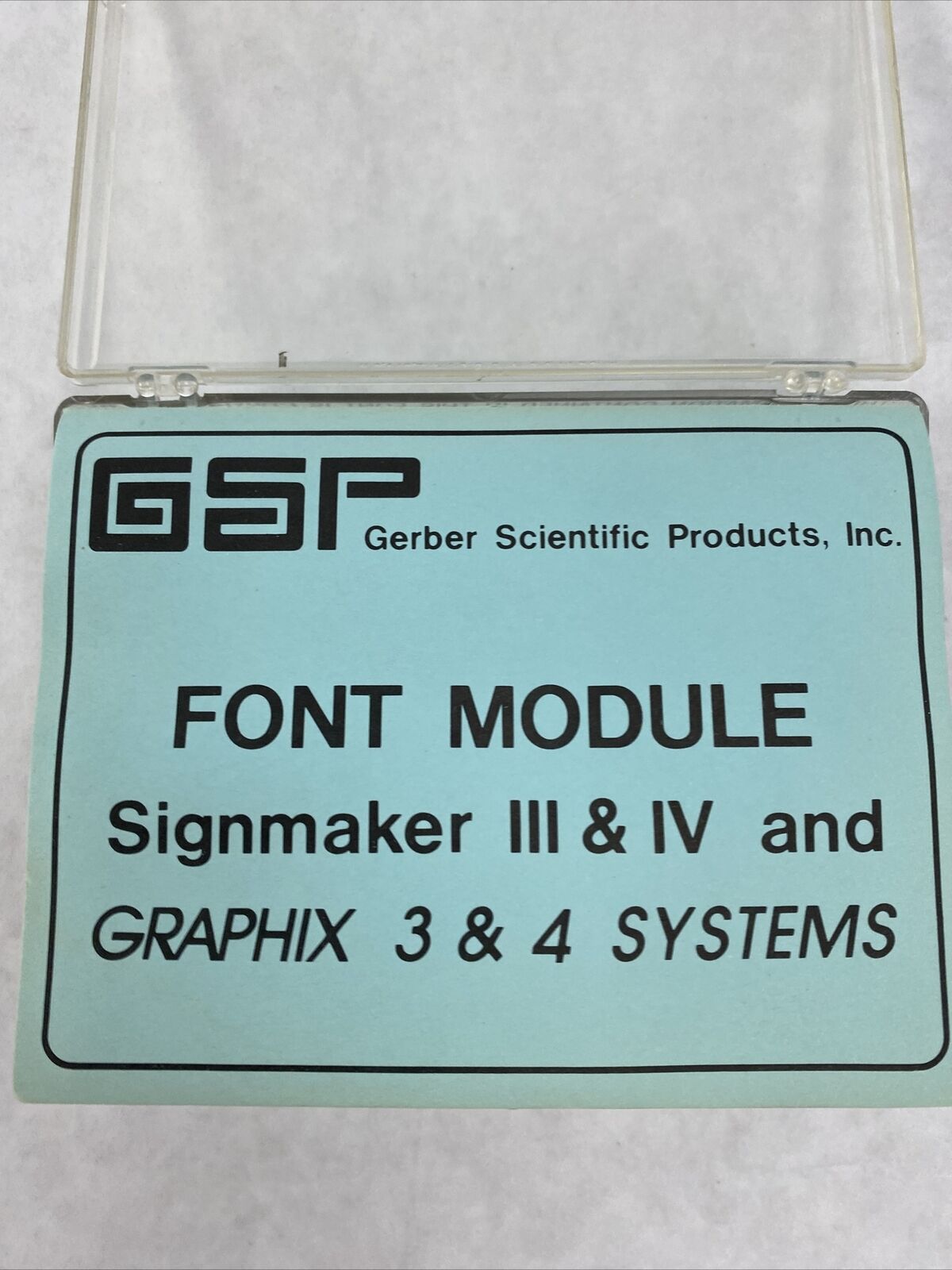 Gerber Scientific PD18029 Avant Extra Bold Signmaker III & IV Graphix 3 & 4