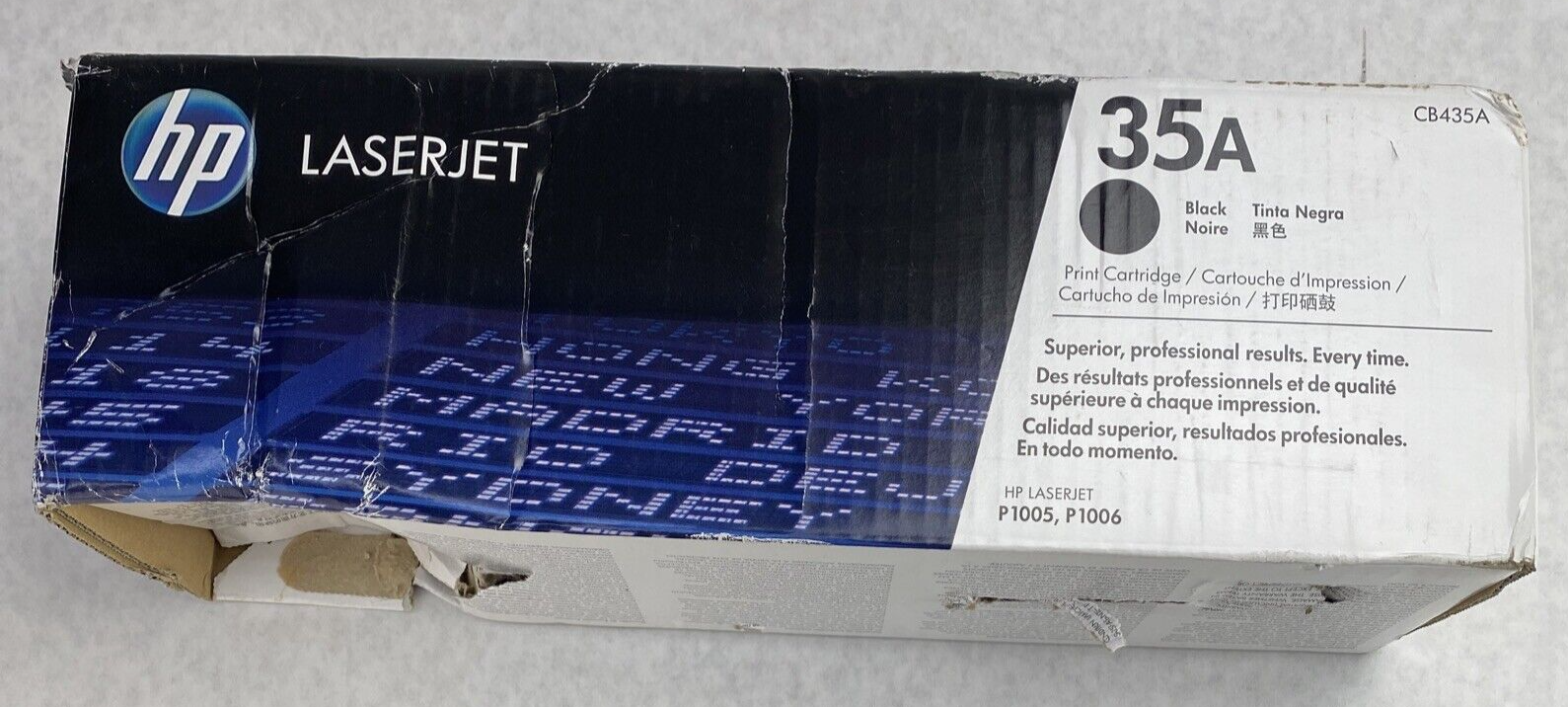 HP CB435A 35A Black Print Cartridge NEW for LaserJet P1005 P1006