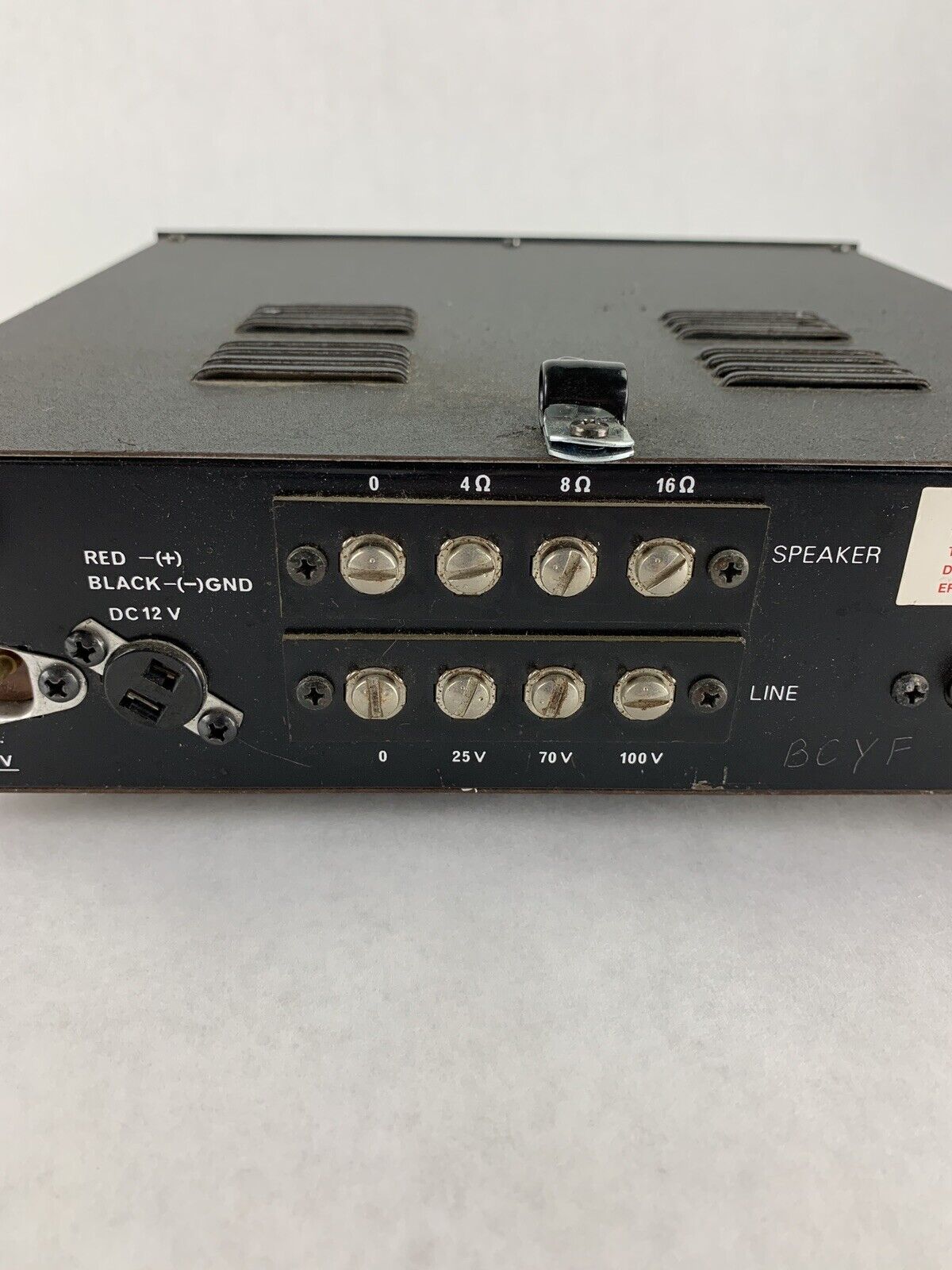 Vintage Vanco Public Address Amplifier PA A-50  Untested