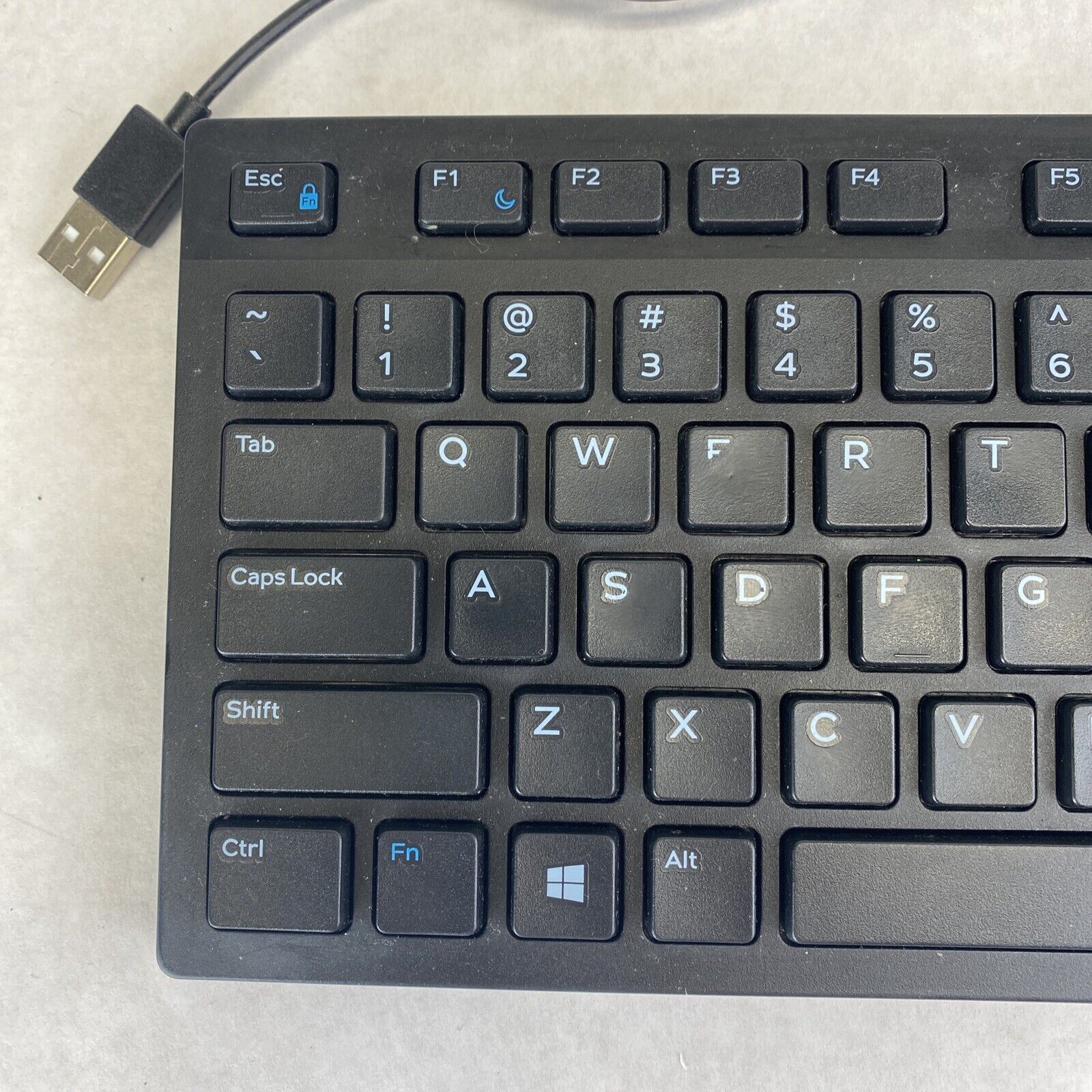 Dell 0N6R8G Black Quiet keyboard to USB with Enhanced Function Keys Mf