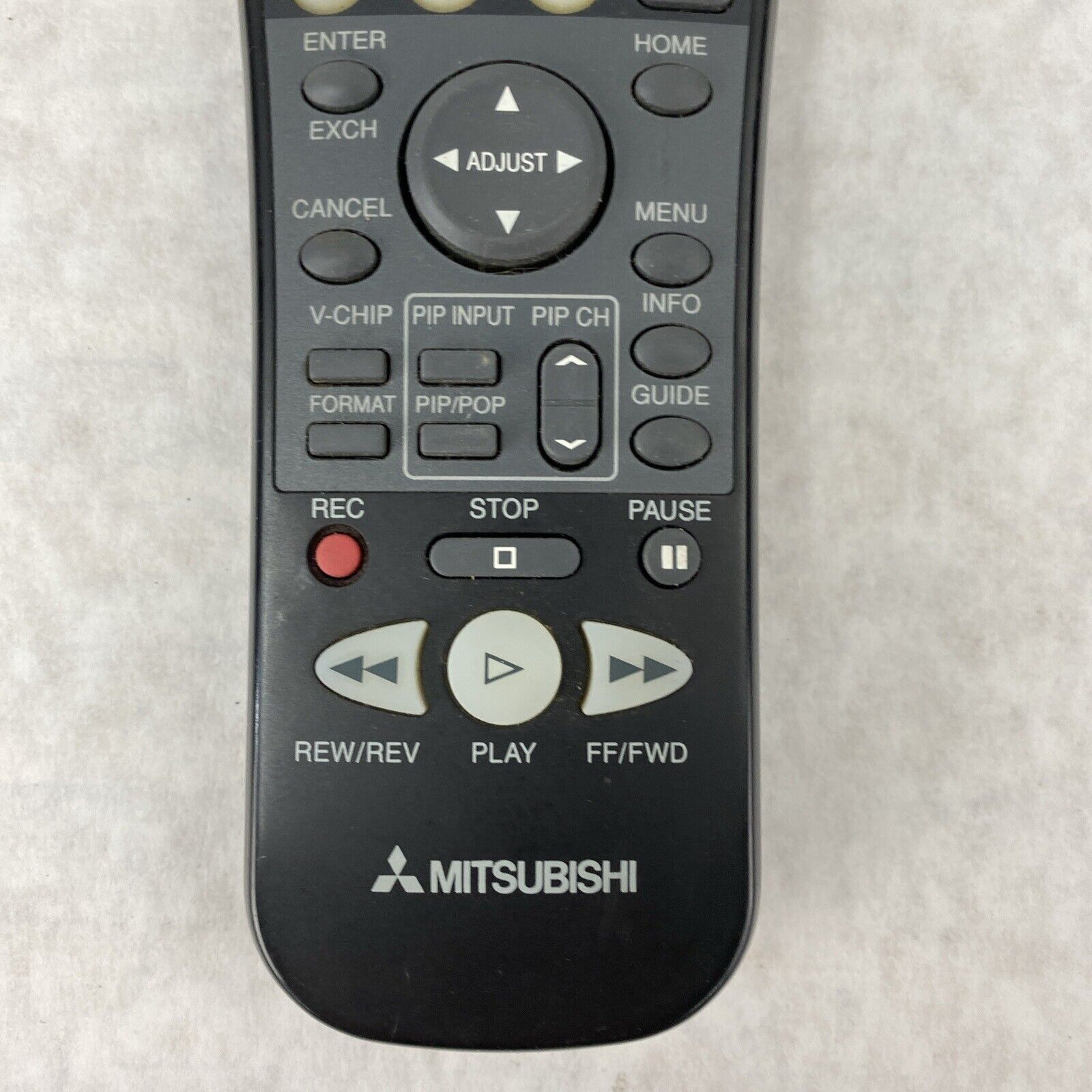 Mitsubishi 290P116A10 Universal Remote Control Cable DBS DTV TV VCR DVD Audio