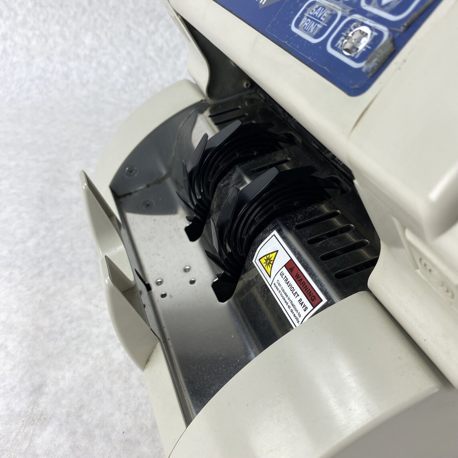 Hitachi iH-100 Currency Discriminator Counter with Counterfeit Detections