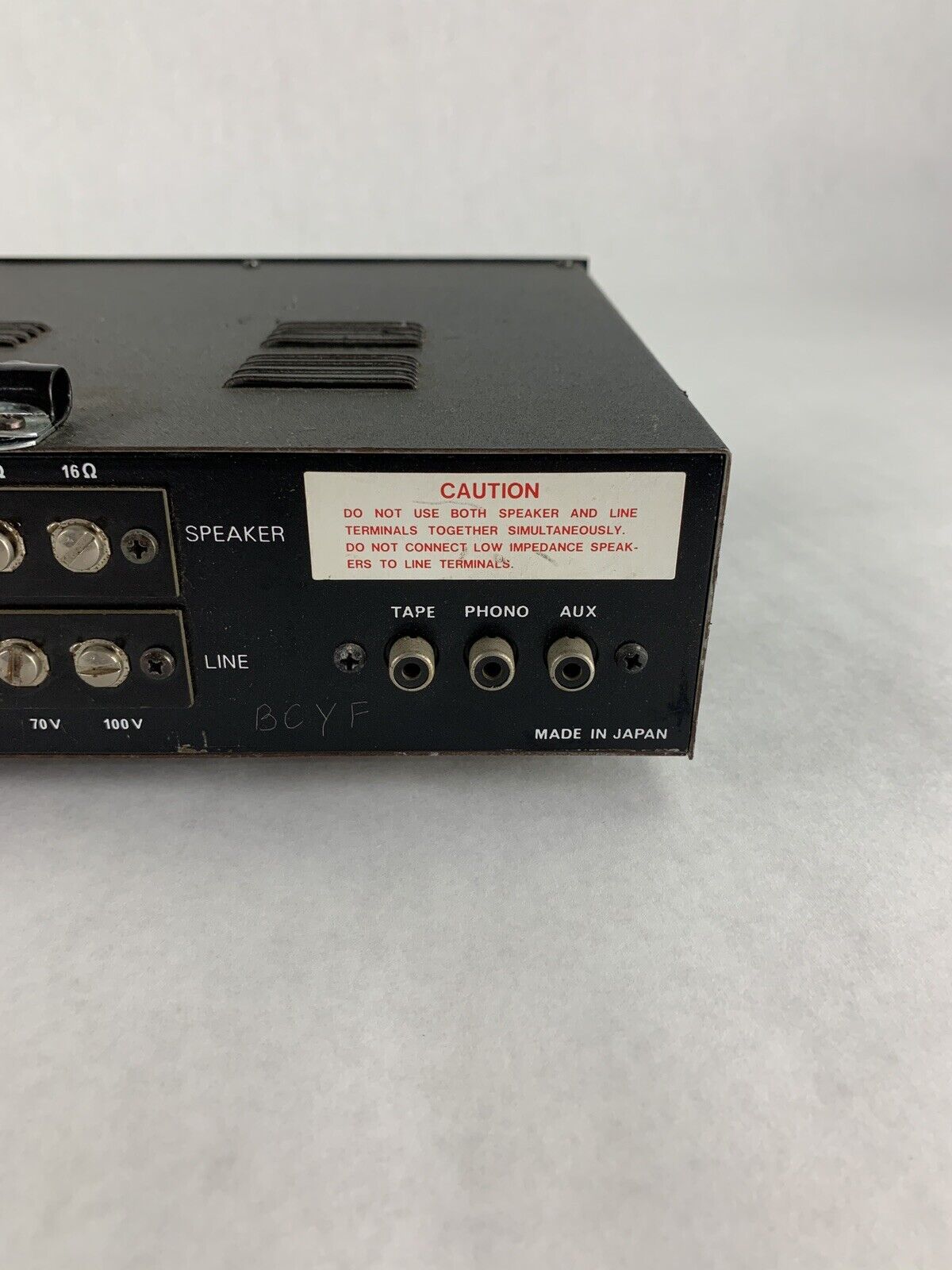 Vintage Vanco Public Address Amplifier PA A-50  Untested