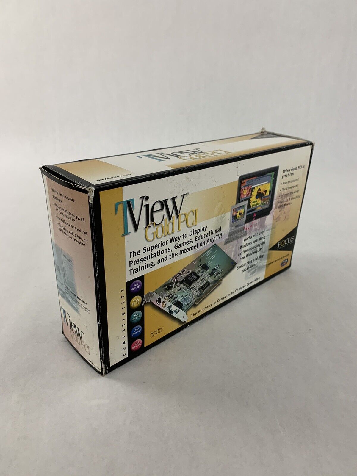 TView Gold PCI 444-5207  PC to Tv