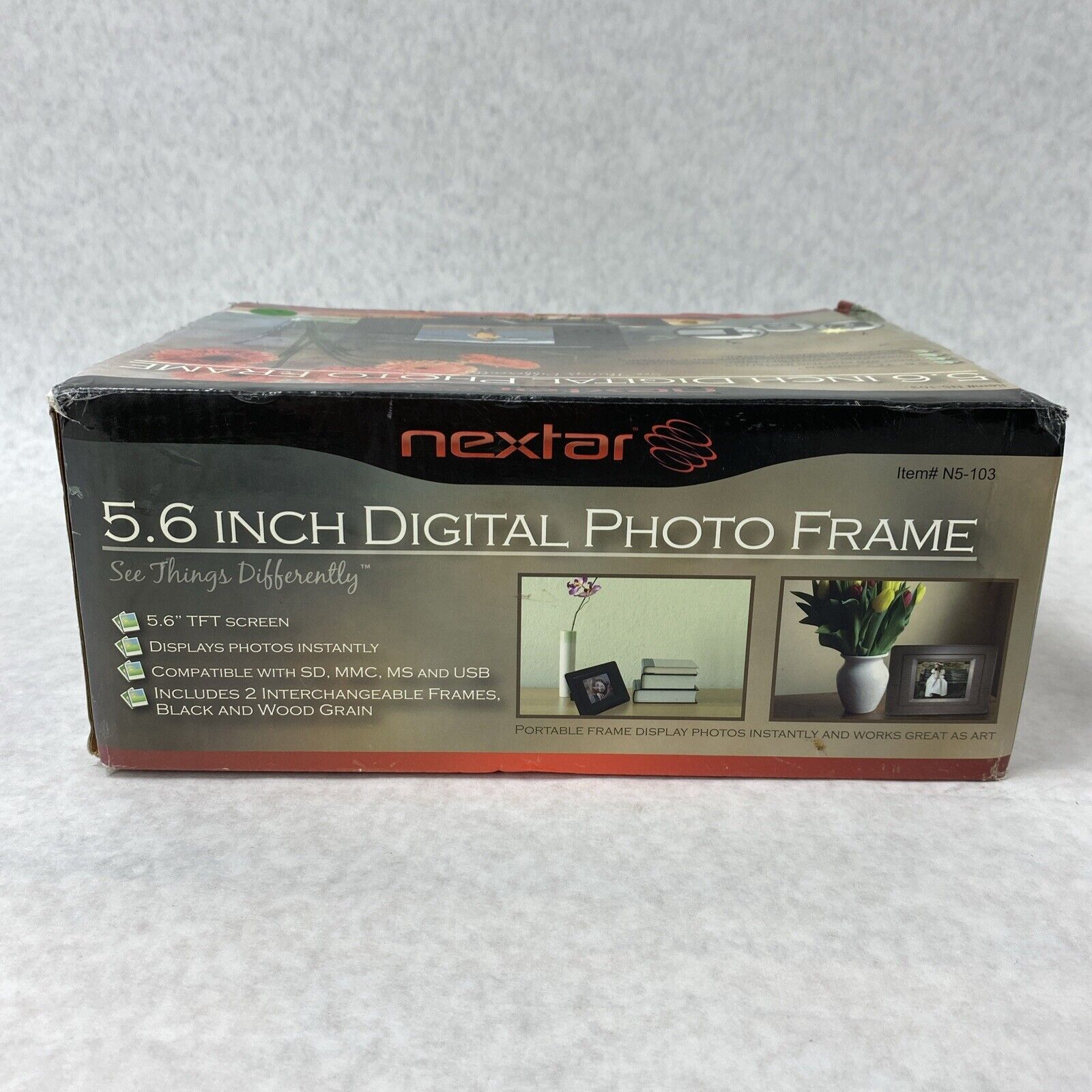 Nextar N5-103  5.6" Digital Photo Frame Bundle