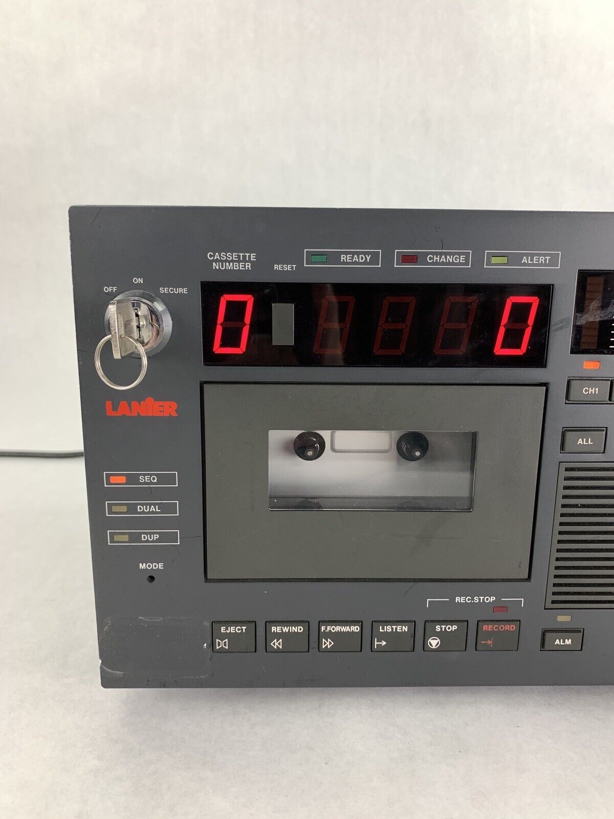 Lanier LCR-5 Advocate V System Conference Recorder Transcriber  Parts & Repair