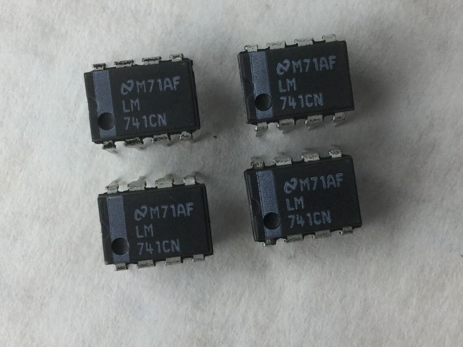 M71AF (741CN), 8 Pin Dip (Lot of 4) NEW