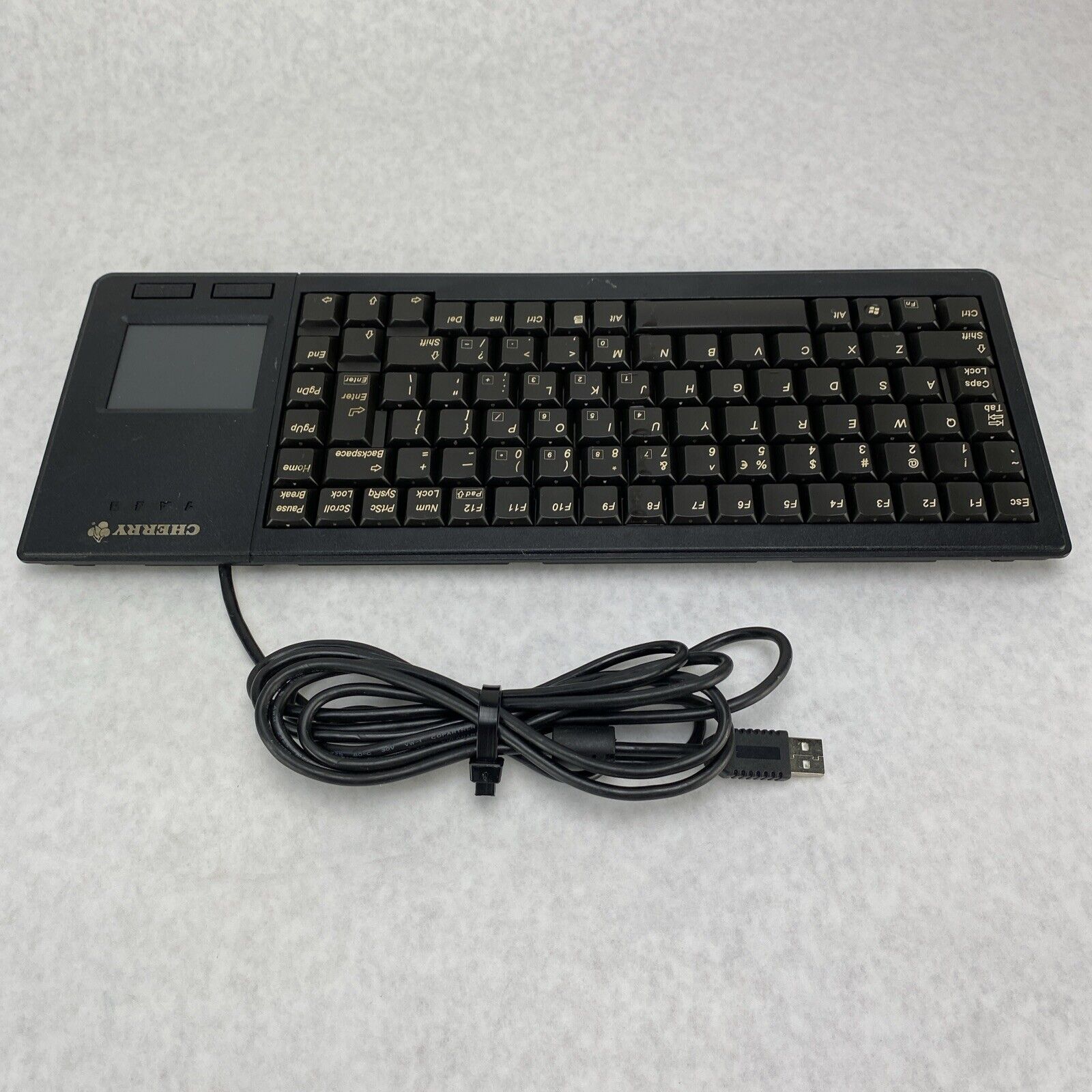 Cherry G84-5500 XS Touchpad Keyboard USB Black ML 5500 D-91275