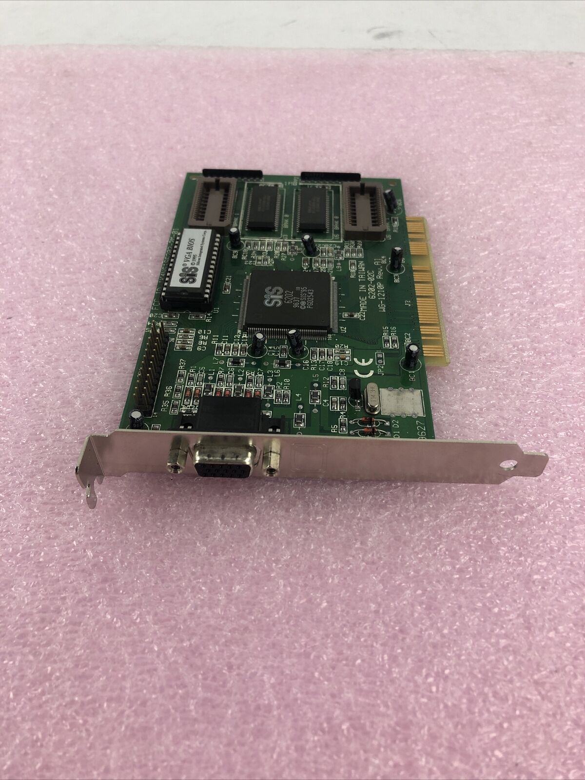 Silicon Integrated 6202-02C WG-1210P Rev.A1 VGA Video Card