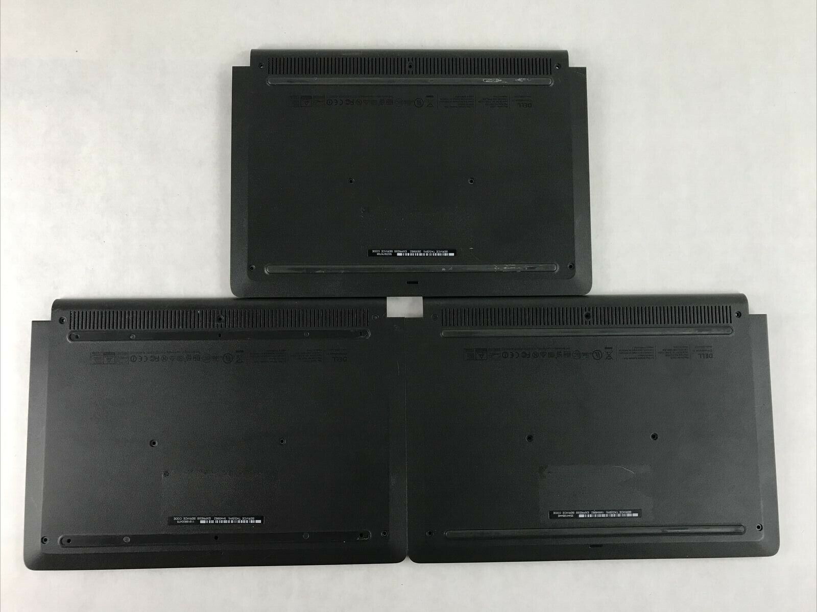 Lot of (3) Dell Chromebook 11 P22T Bottom Base Cover 0XYYH3