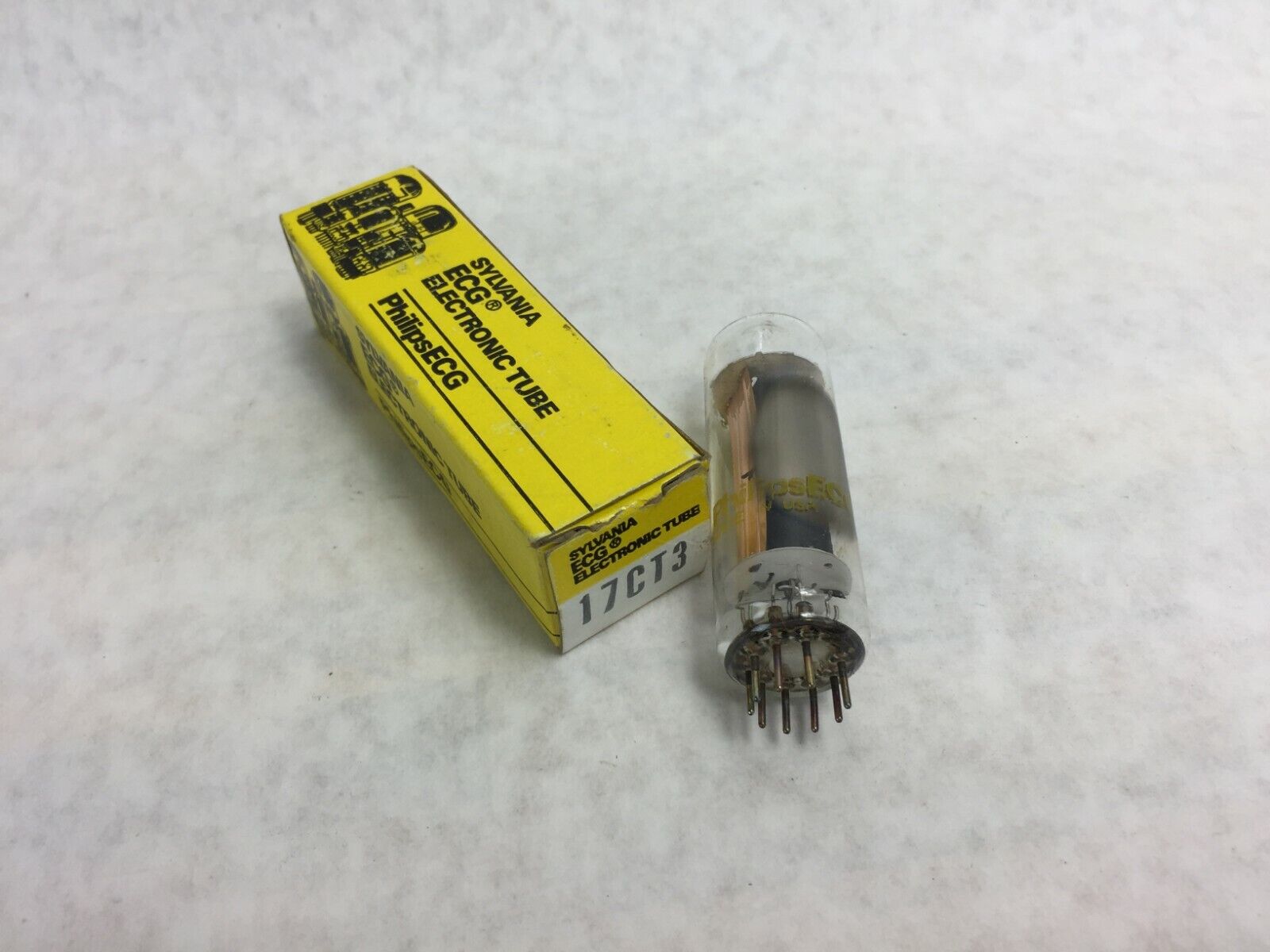 Sylvania ECG Electronic Tube 17CT3