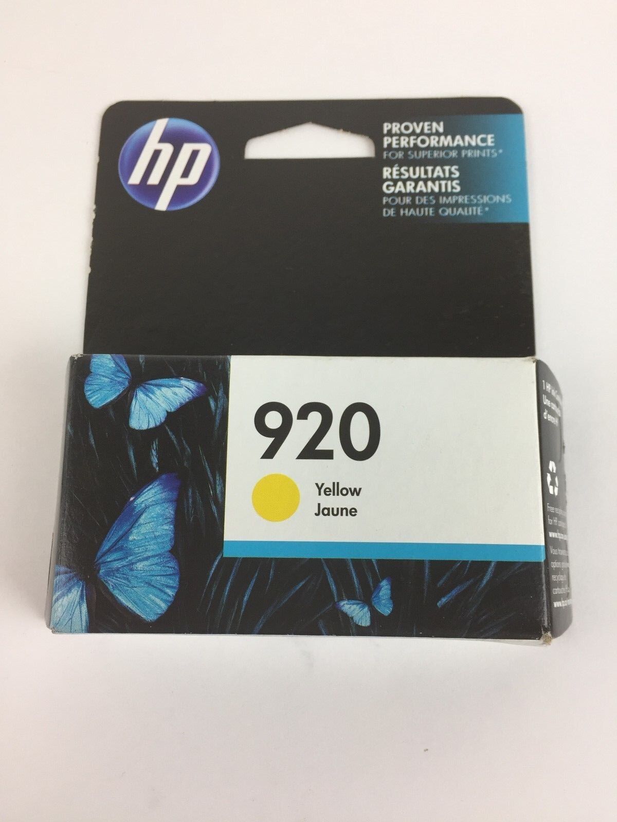 HP Officejet 920 Yellow Ink Cartridge CH636AN