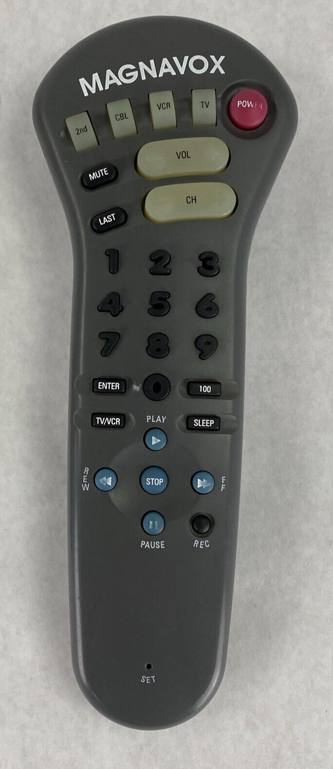 Magnavox 0335246 2-9511 Universal Video VCR TV Remote Control TESTED