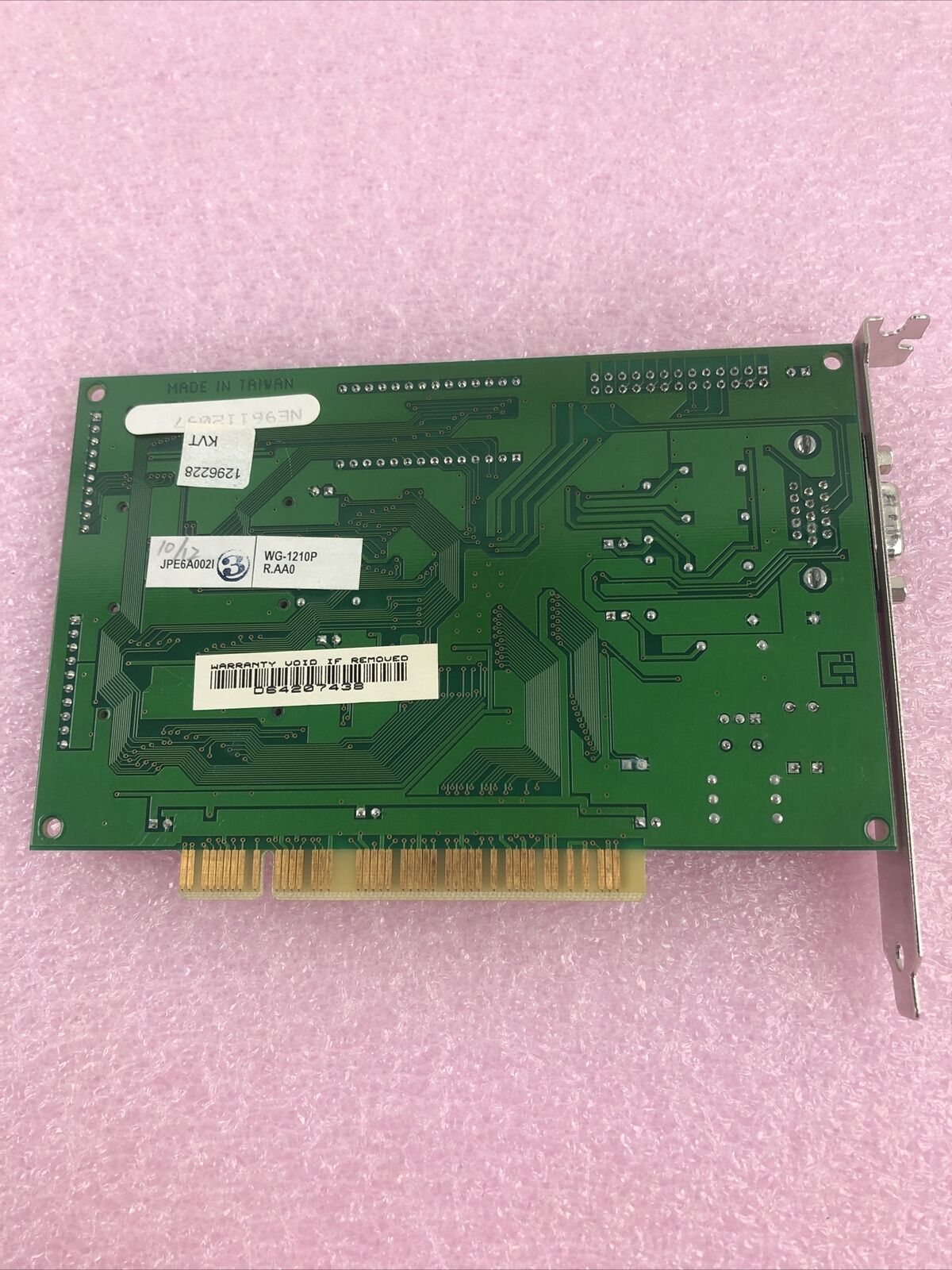 Silicon Integrated 6202-02C WG-1210P Rev.A1 VGA Video Card