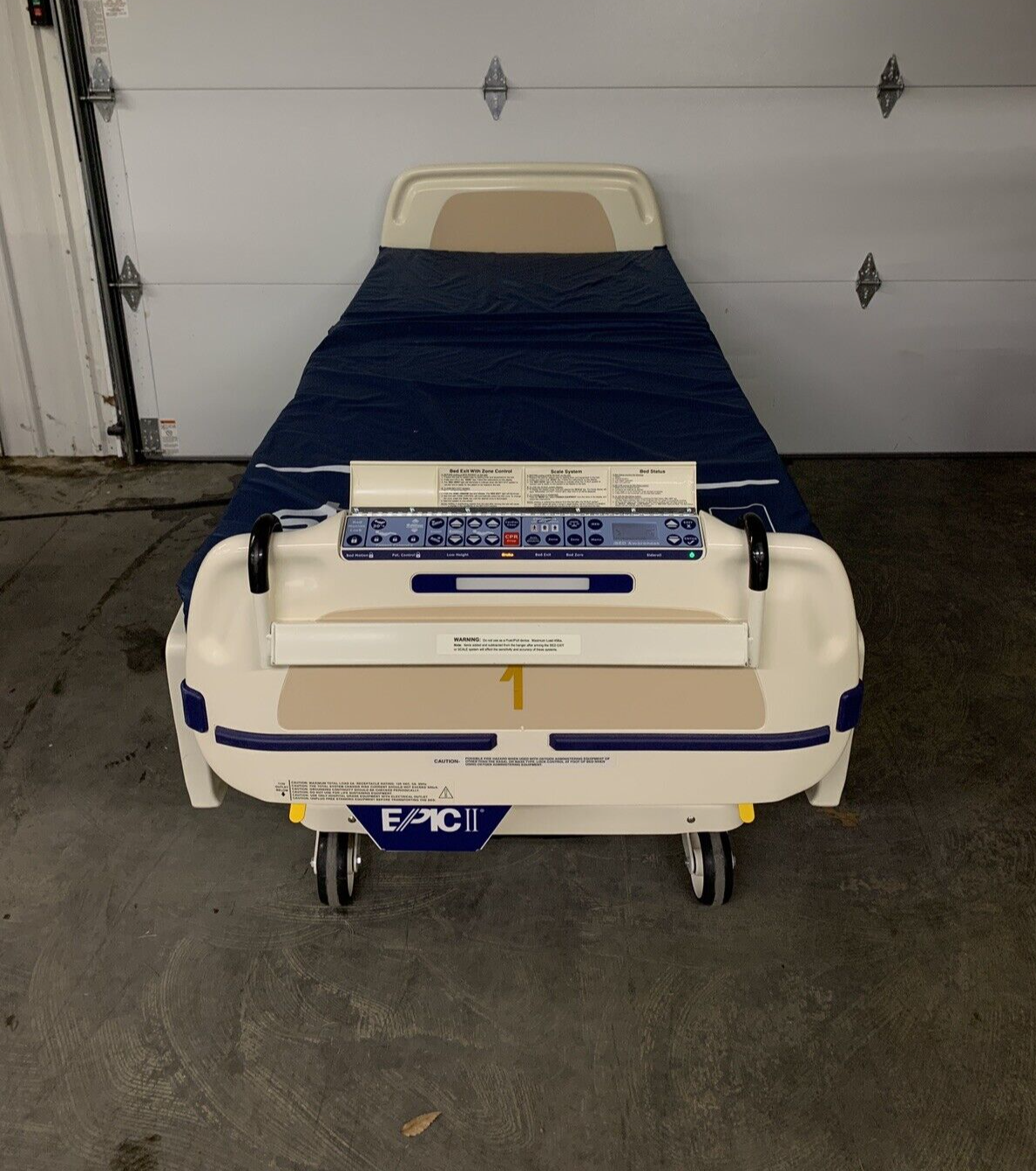 Stryker Epic Bed 2030 Critical Care Hospital Bed w/ Comfort Gel Mattress