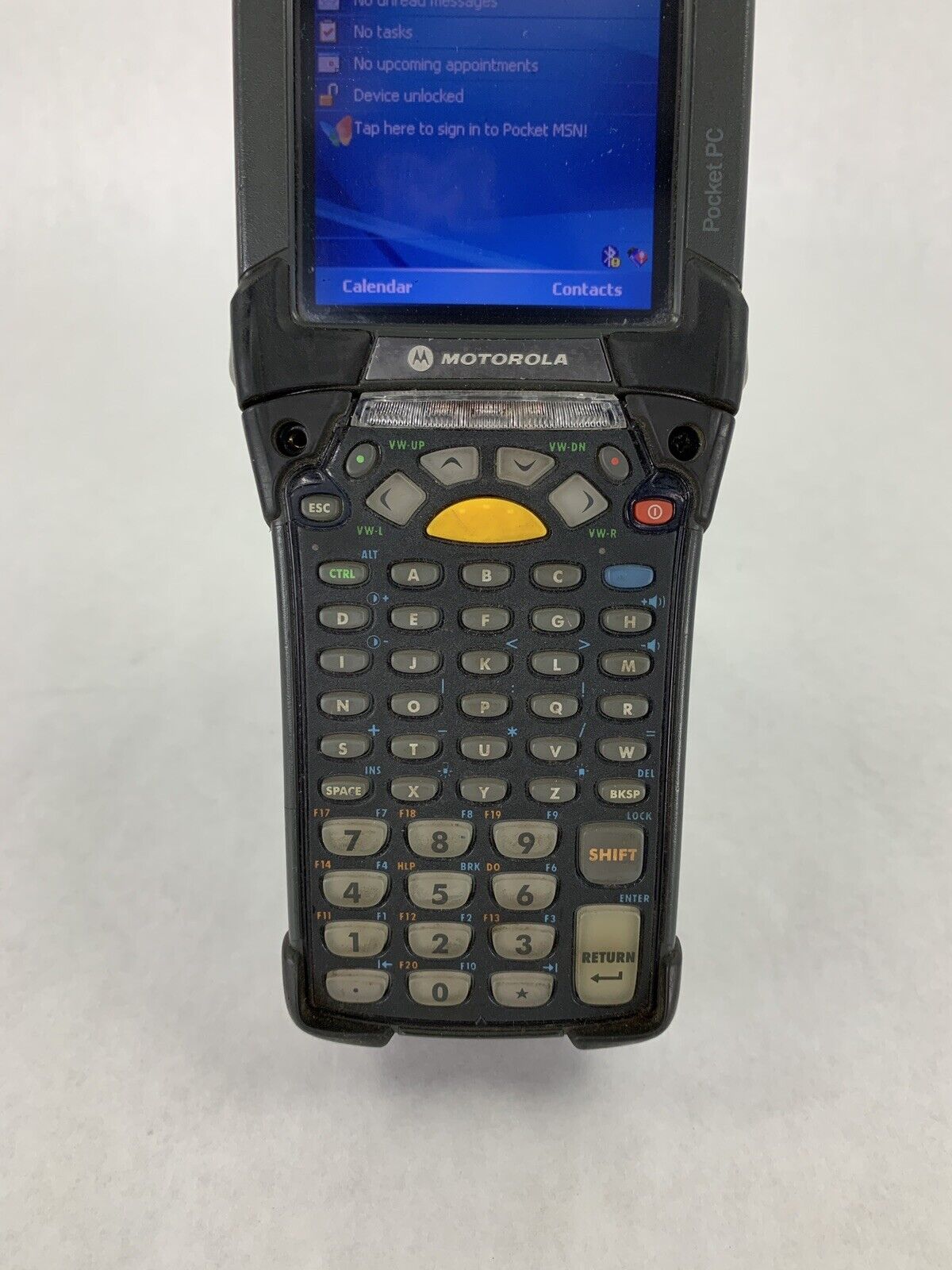 Symbol Motorola MC9090-GF0HJGFA6WR MC9090 Wireless Laser Barcode Scanner Tested