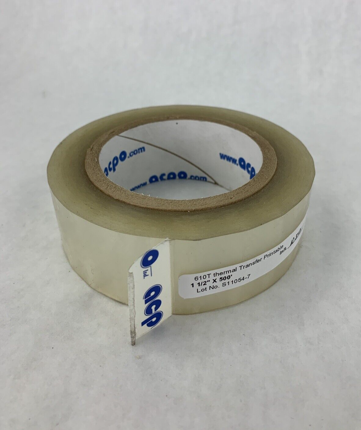 New ACPO 610T Thermal Transfer Printable Tape S11054-7