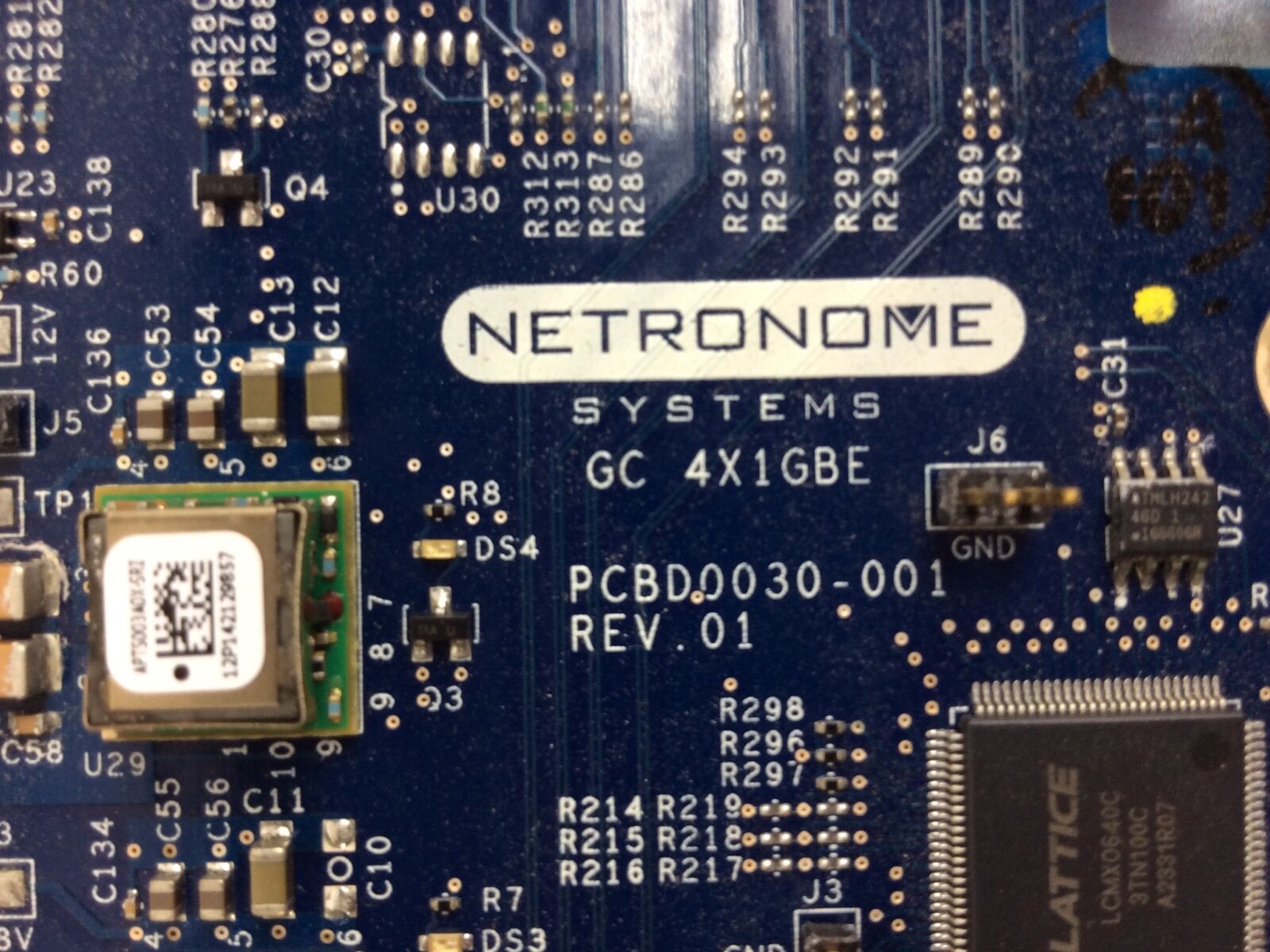 Cisco Sourcefire Module GC 4X1GBE Netronome PCBD0030-001