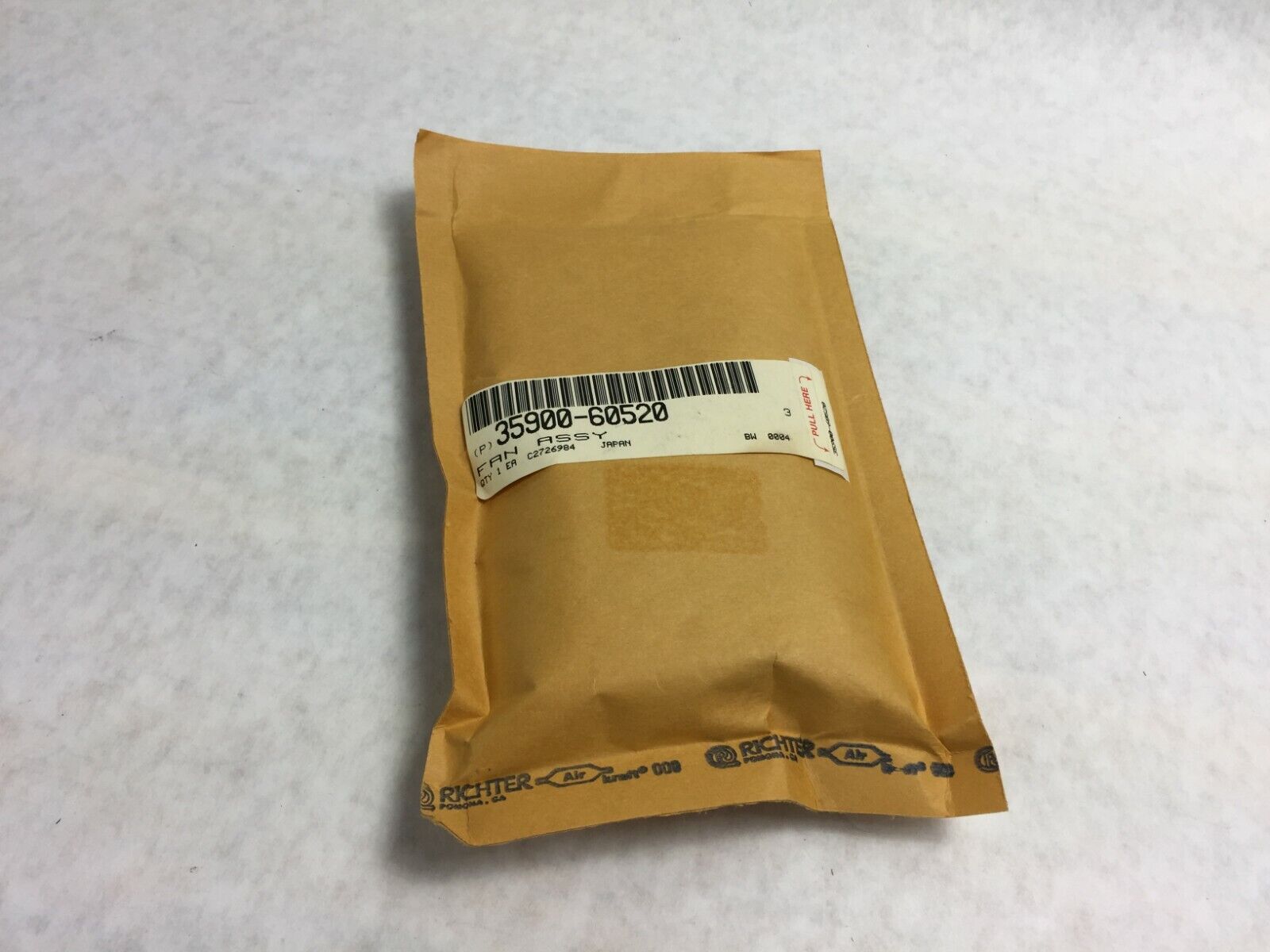 Agilent HP 35900-60520 Fan Assembly NOS Sealed