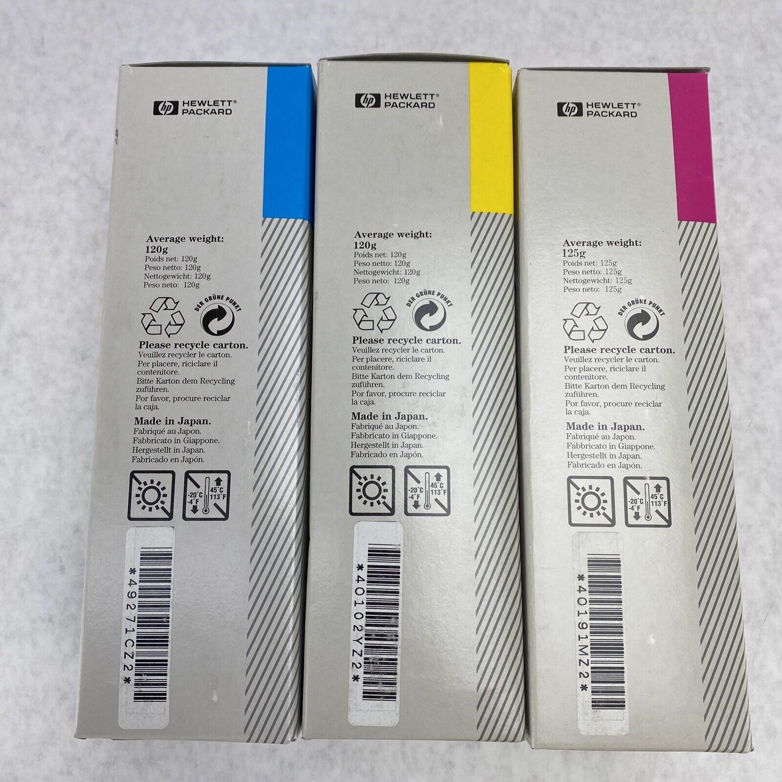 HP C3102A Cyan + C3103A Yellow + C3104A Magenta Color Toner Cartridge LaserJet 5