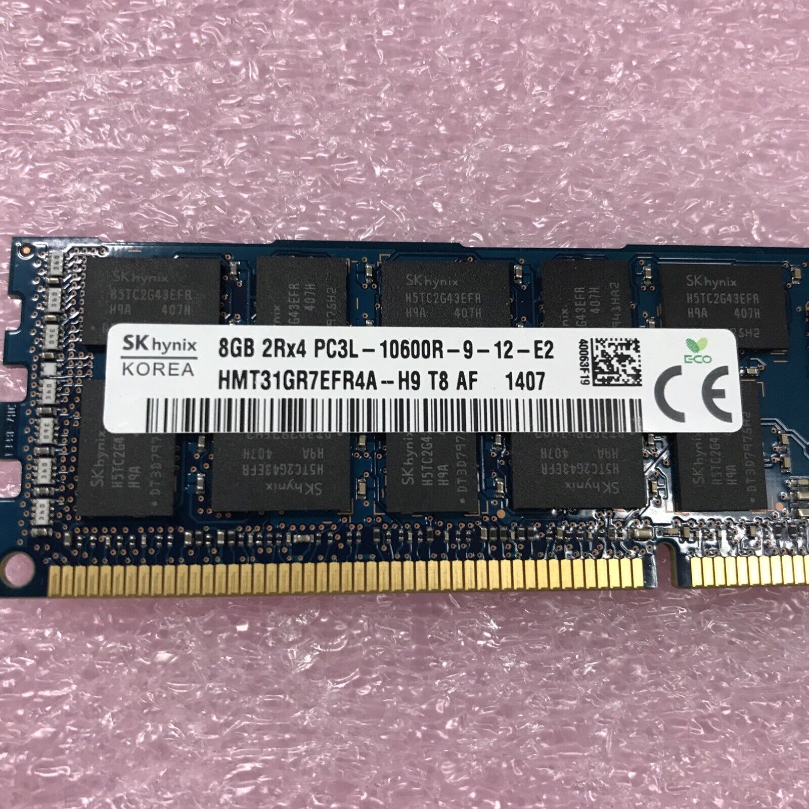 Hynix 16GB Kit 2x8GB 2Rx4 PC3L-10600R-9-12-E2 Ram HMT31GR7EFR4A-H9