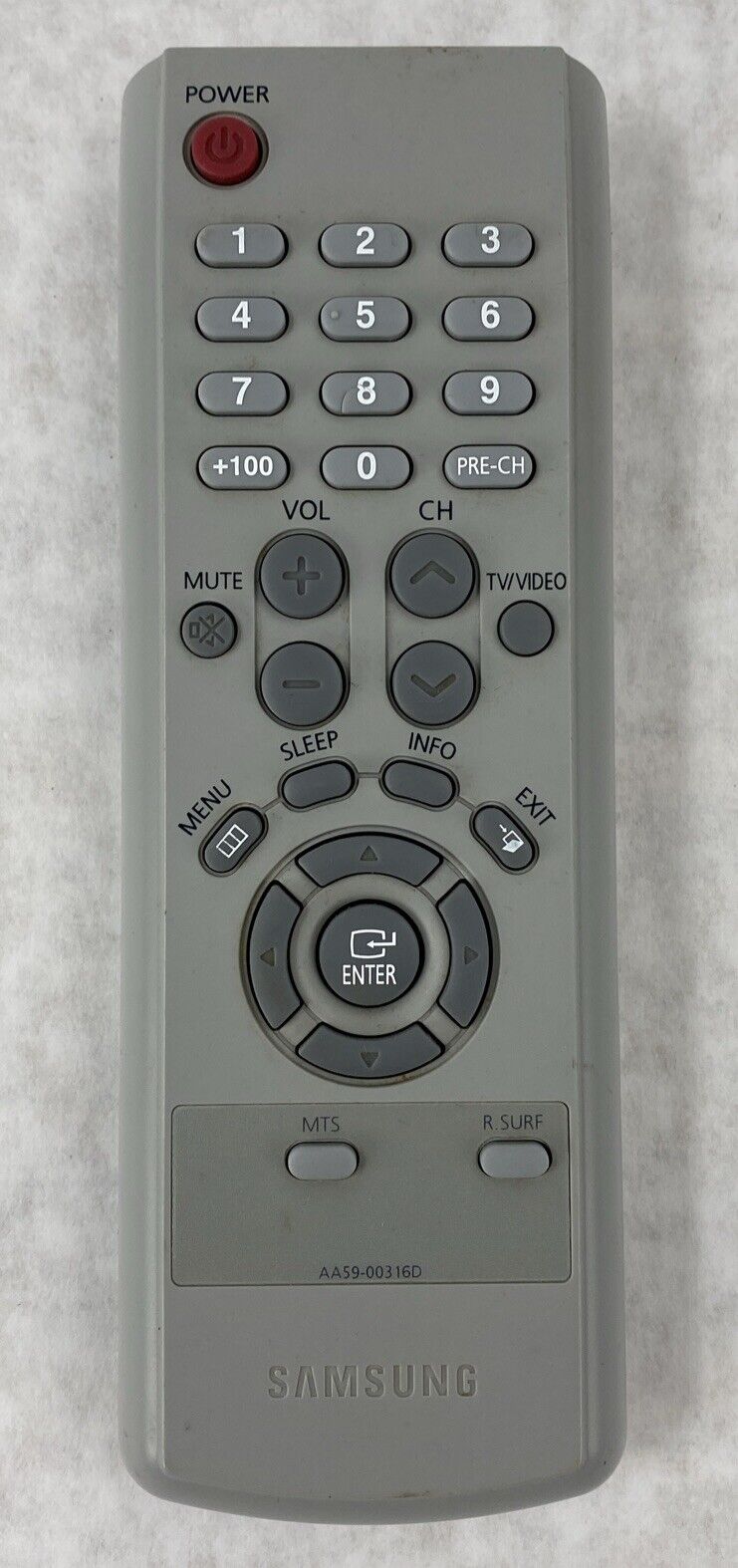 Samsung AA59-00316D KIE20060525 TM75 AA64-03542A TV VCR DVD Remote Control