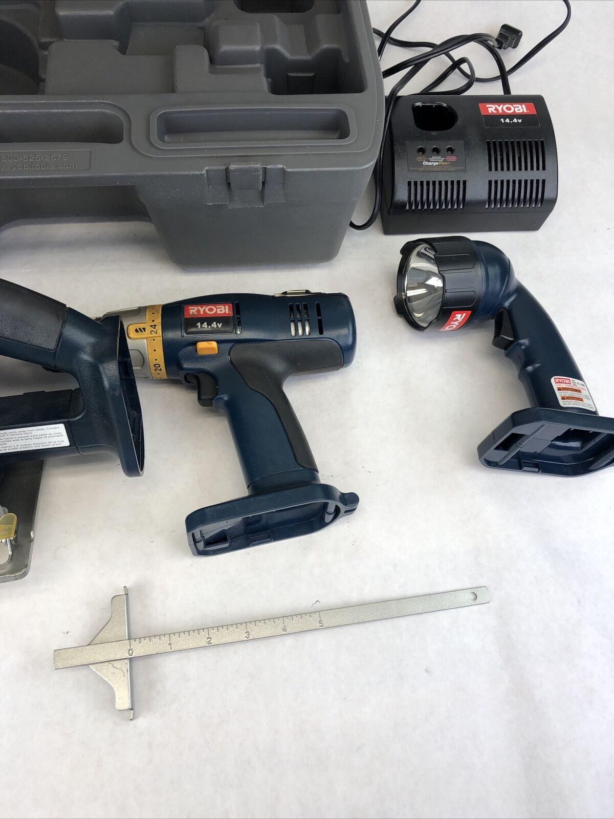 Ryobi Power Tool Set With Hard Carrying Case