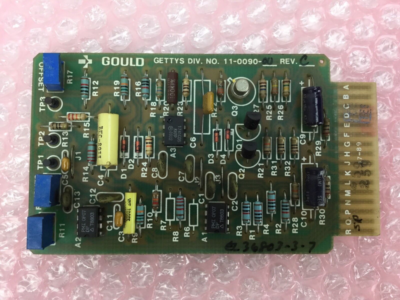 Gettys Module No. 11-0090-00  Circuit Board