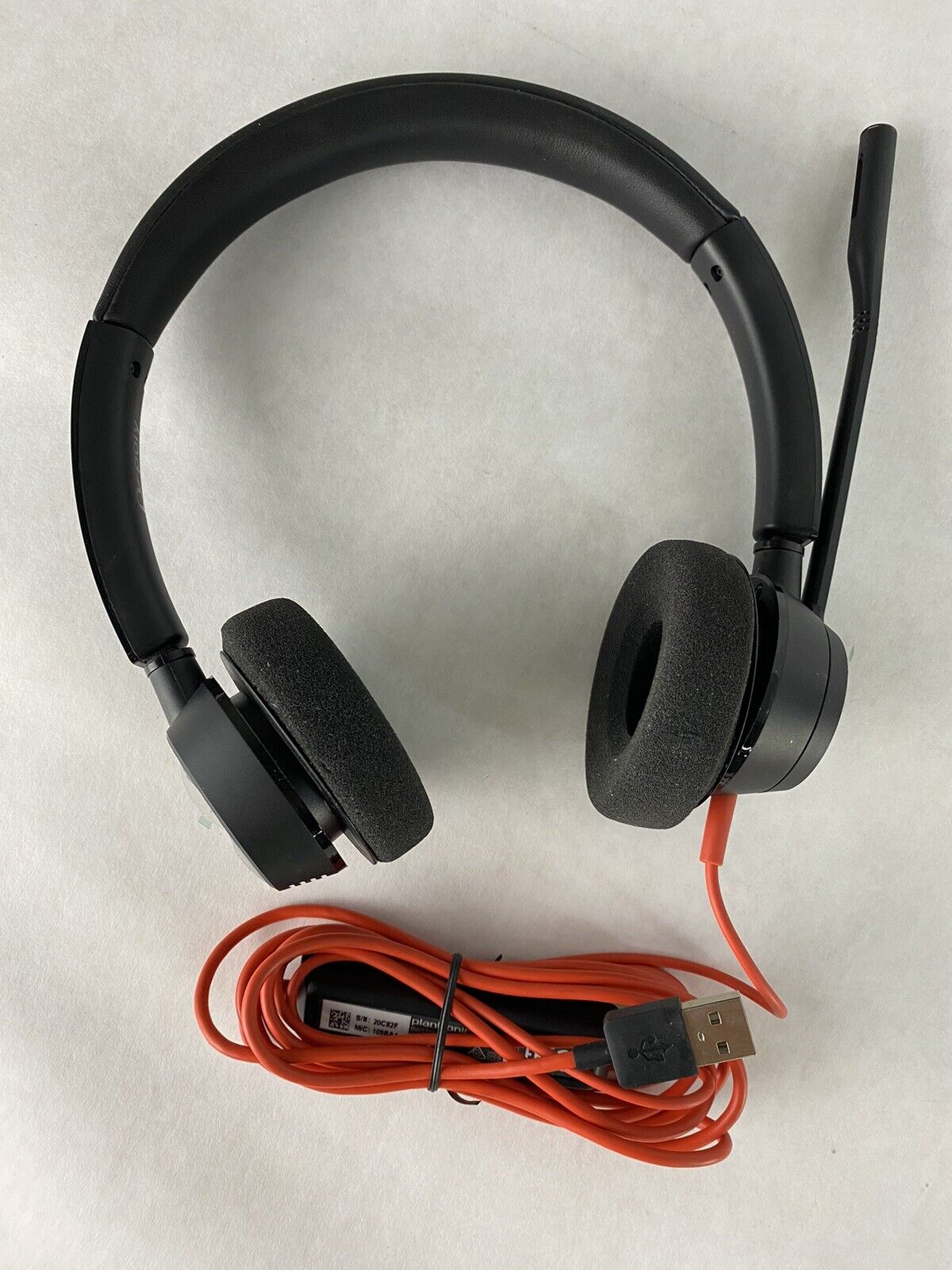 Plantronics Blackwire 3320 BW3320 USB-A BAD MICROPHONE