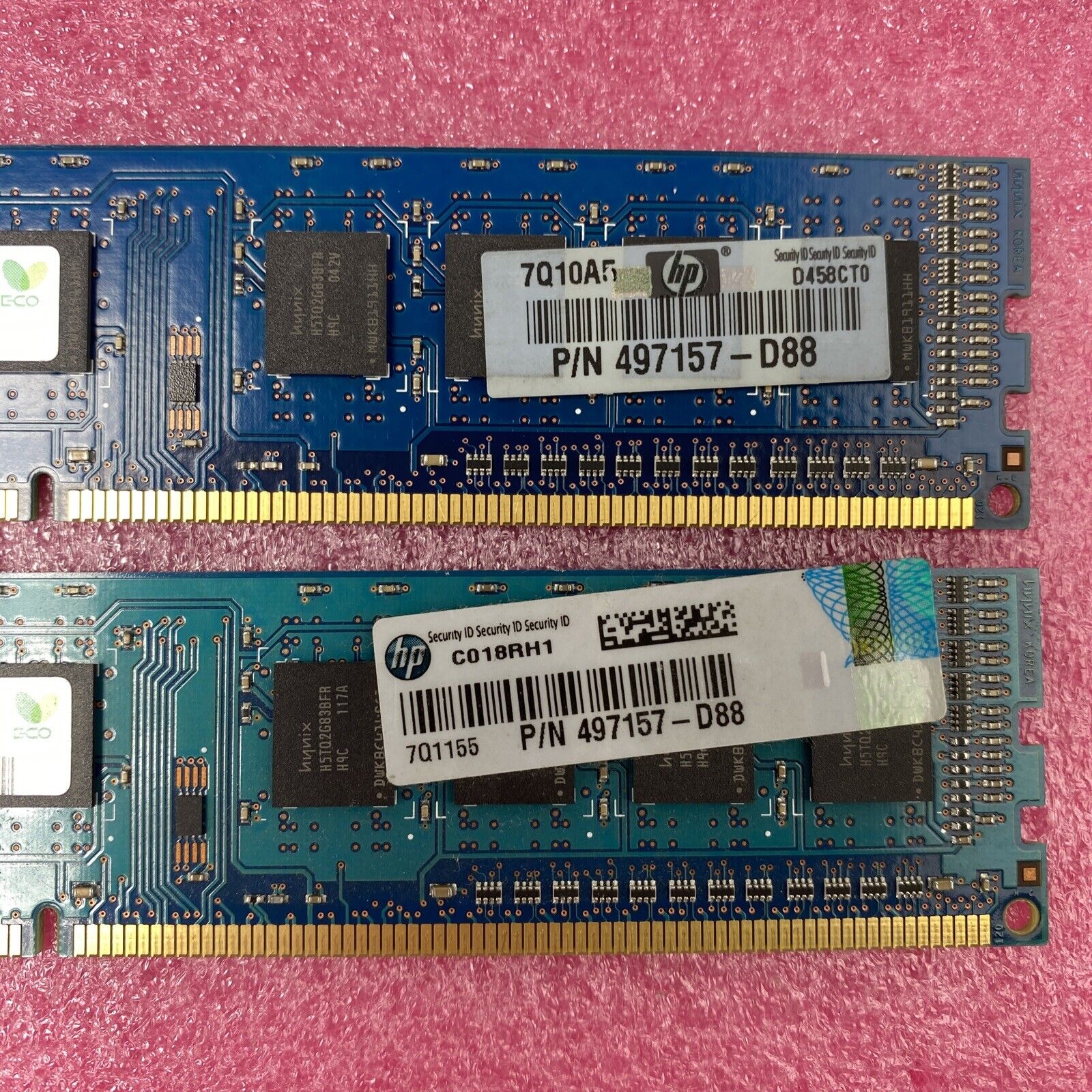 Lot( 2 ) 2GB Hynix HMT325U6BFR8C-H9 PC3-10600U UBDIMM 1333MHz DDR3 SDRAM