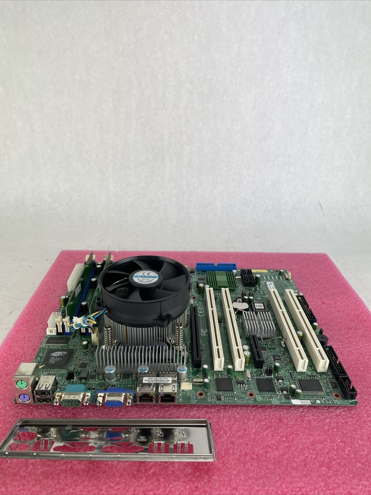 SuperMicro PDSME Motherboard Intel Pentium 4 3.4GHz 512MB RAM w/Shield