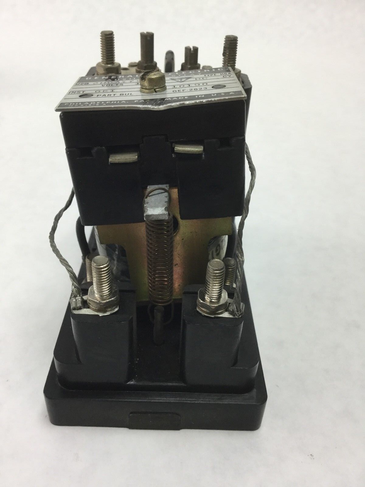 GENERAL ELECTRIC GE 2HGA17S65 Auxiliary Relay