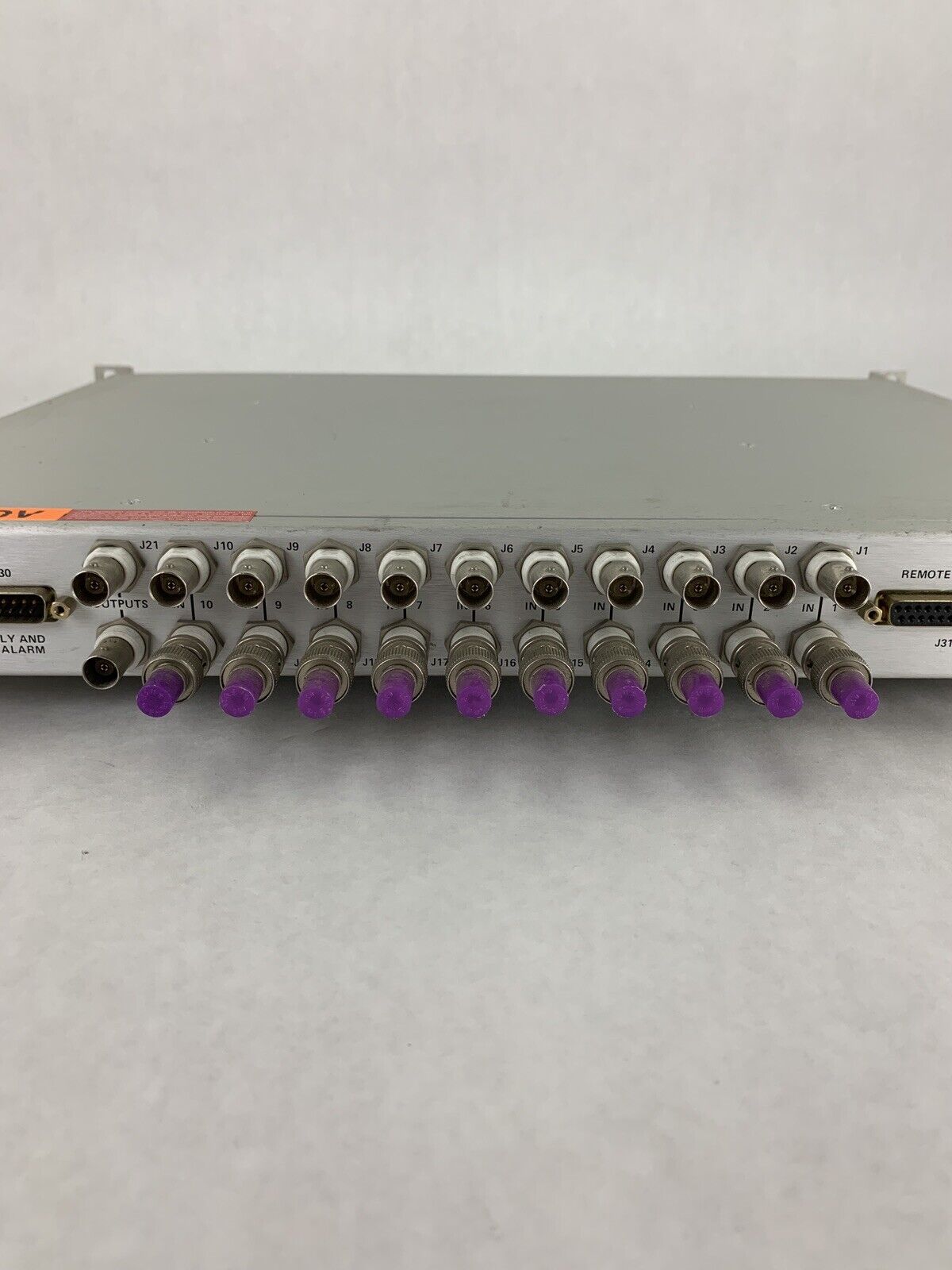 Grass Valley Group Ten-X-L 10x1 Router Switch Controller Unit w/ 066850-236 Card