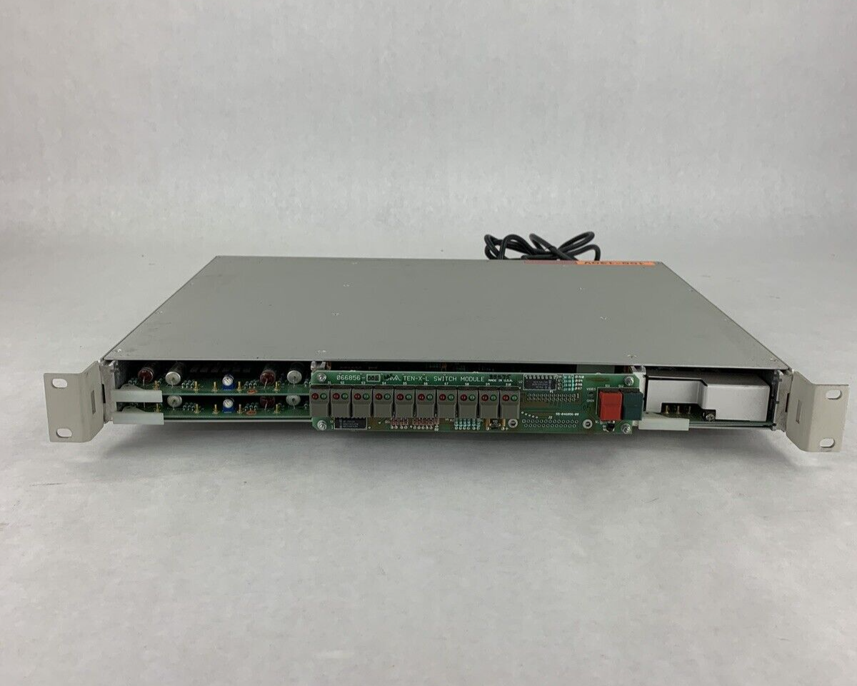 Grass Valley Group Ten-X-L 10x1 Router Switch Controller Unit w/ 066850-236 Card