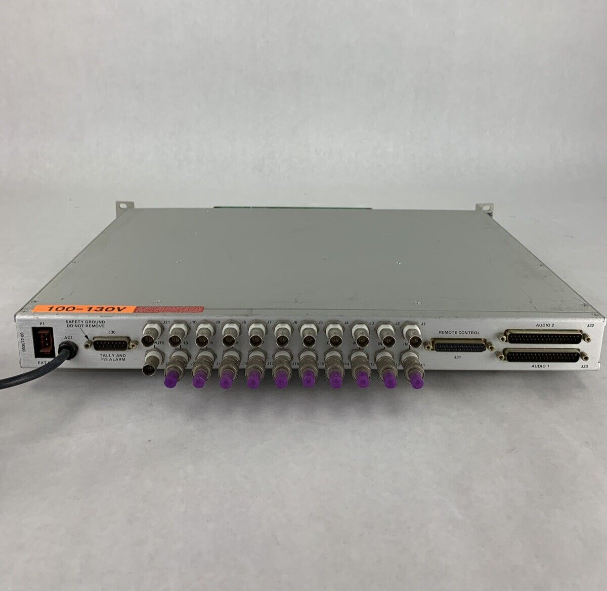 Grass Valley Group Ten-X-L 10x1 Router Switch Controller Unit w/ 066850-236 Card