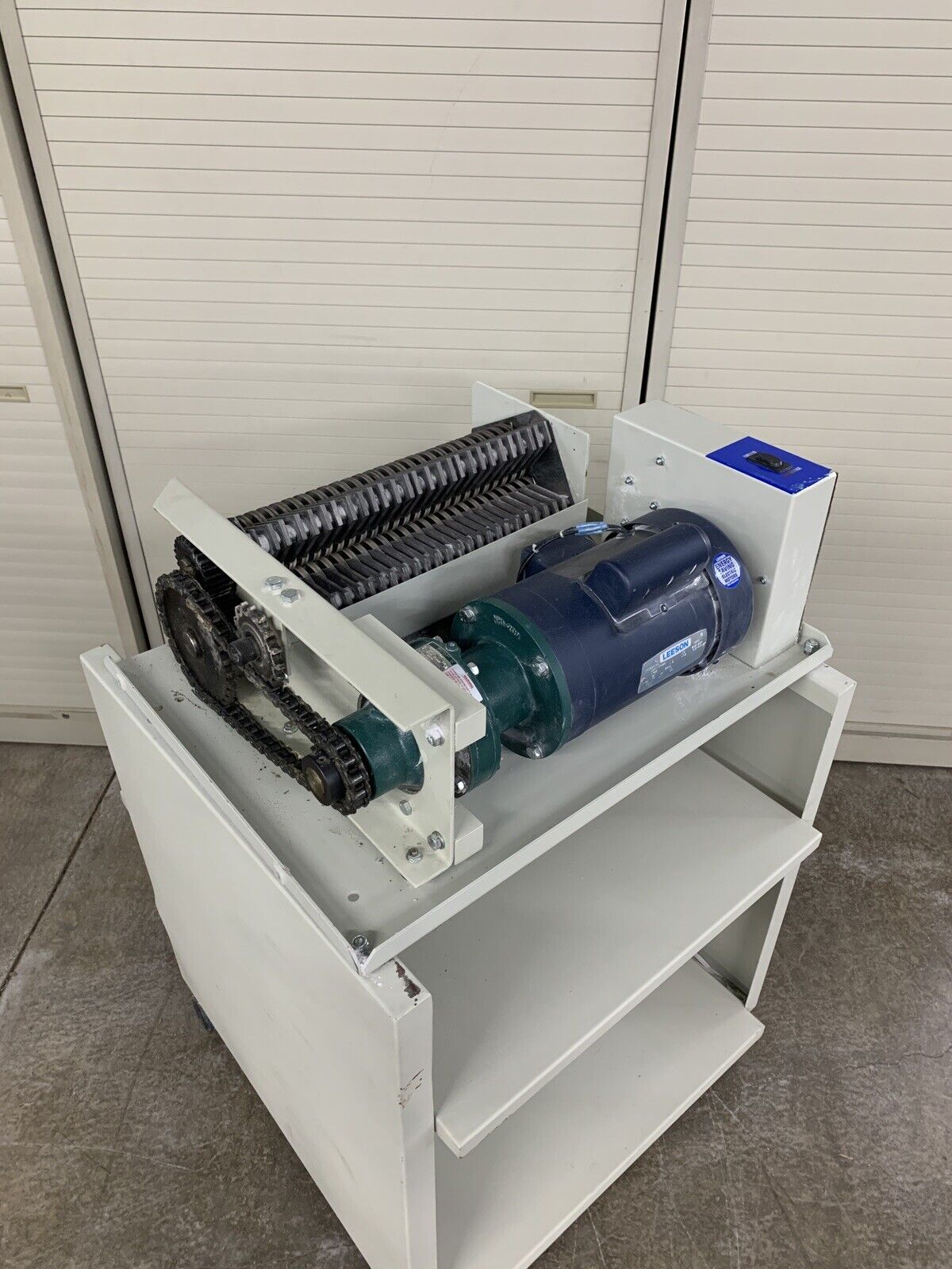 Ameri Shred Corp Strip Cut Paper Heavy Duty Shredder AMS-150 For Parts