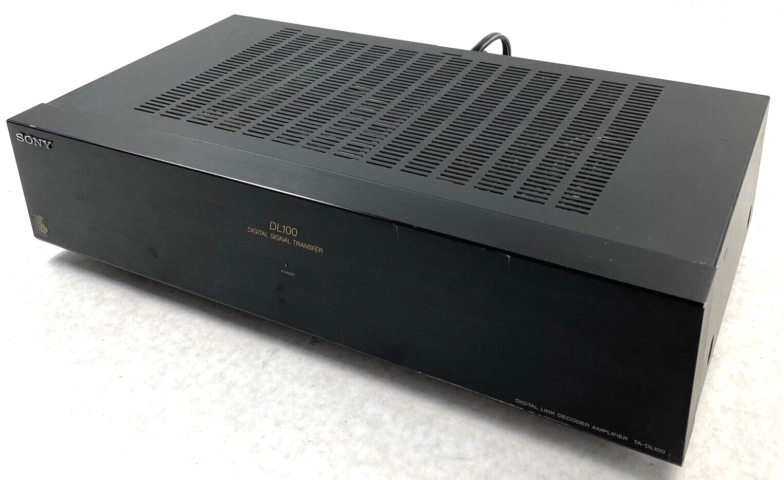 Sony TA-DL100 Digital Link Decoder Amplifier UNTESTED