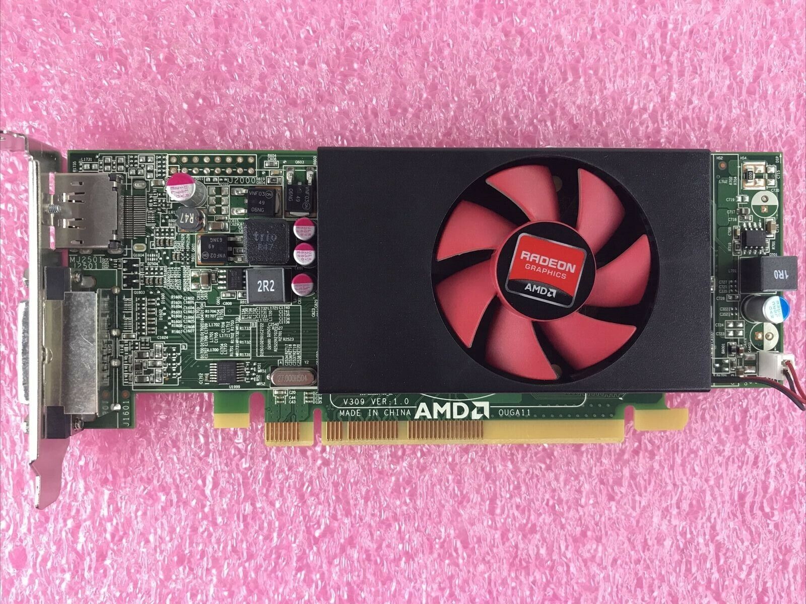 Lot of 2 AMD Radeon 07W12P HD 8490 1GB OUGA11 REV1.01 Video Card 109-C55357-00