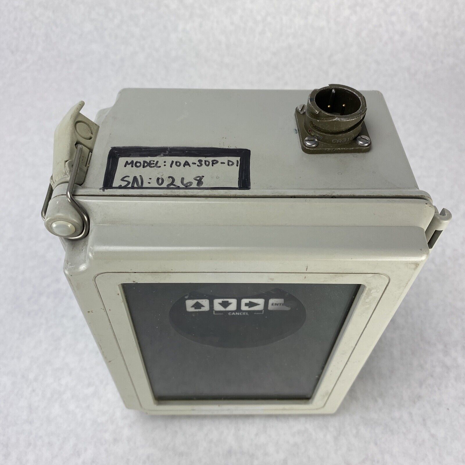 Fox Industries 10A-30P-D1 Thermal Gas Mass Flowmeter Untested