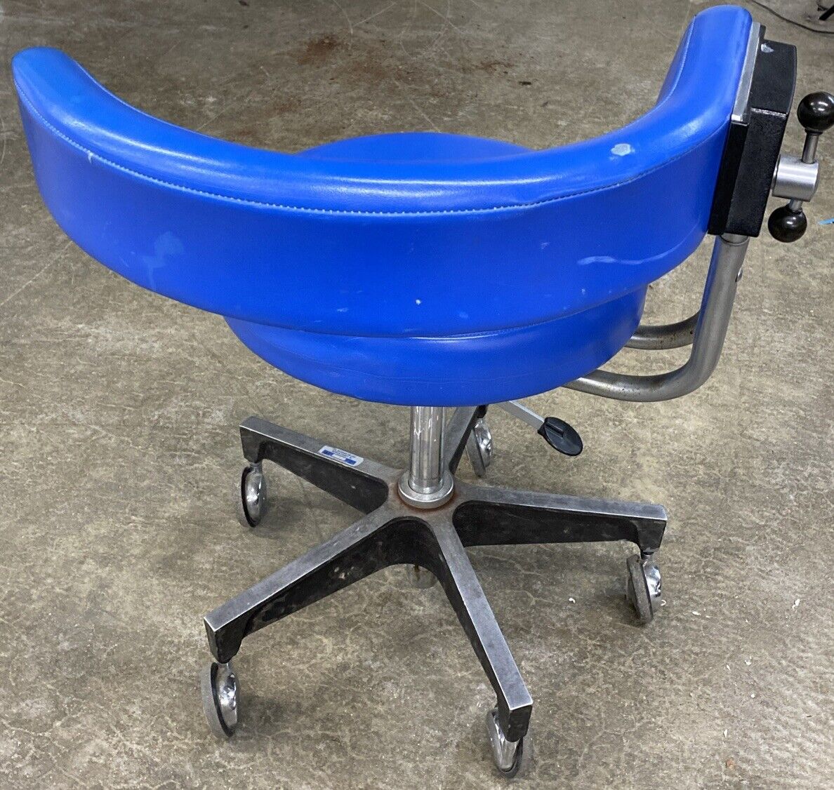 Vintage Dentsply 6465 Adjustable Medical Doctor Dentist Exam Stool Chair USA