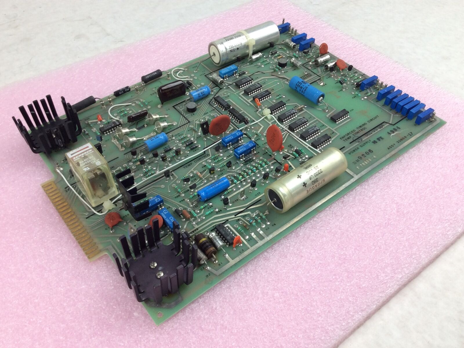 Sorvall - Enforced Timing Circuit - Power Supply - F20808-4 - Assy 20809-17