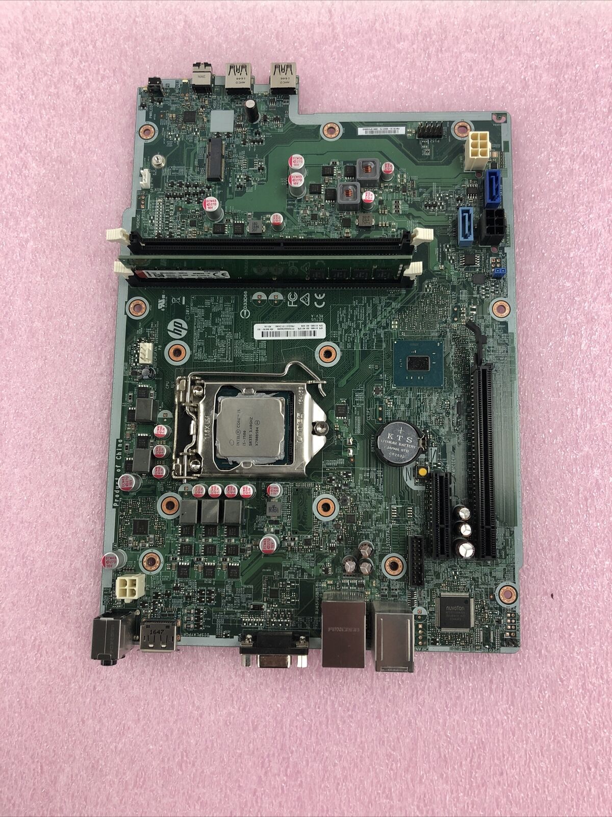 HP Prodesk 400 G4 Motherboard Intel Core i5-7500 3.4GHz 8GB RAM