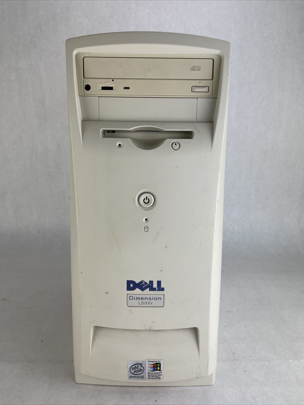 Dell Dimension L500r MT Intel Pentium III 500MHz 96MB RAM No HDD No OS